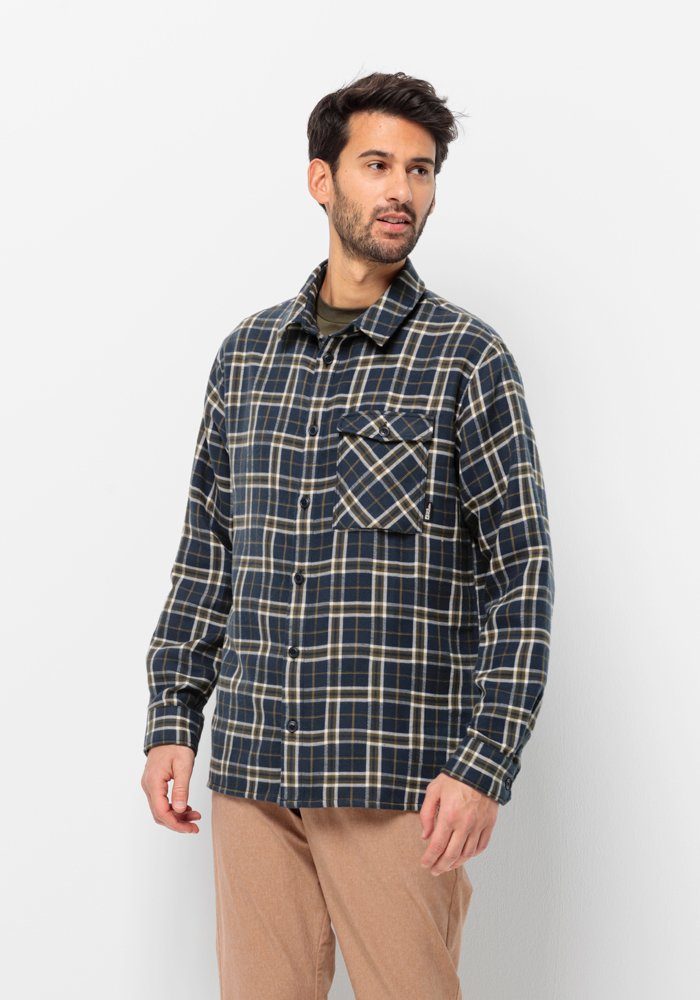 Jack Wolfskin Flanellhemd MORGENLUFT SHIRT M