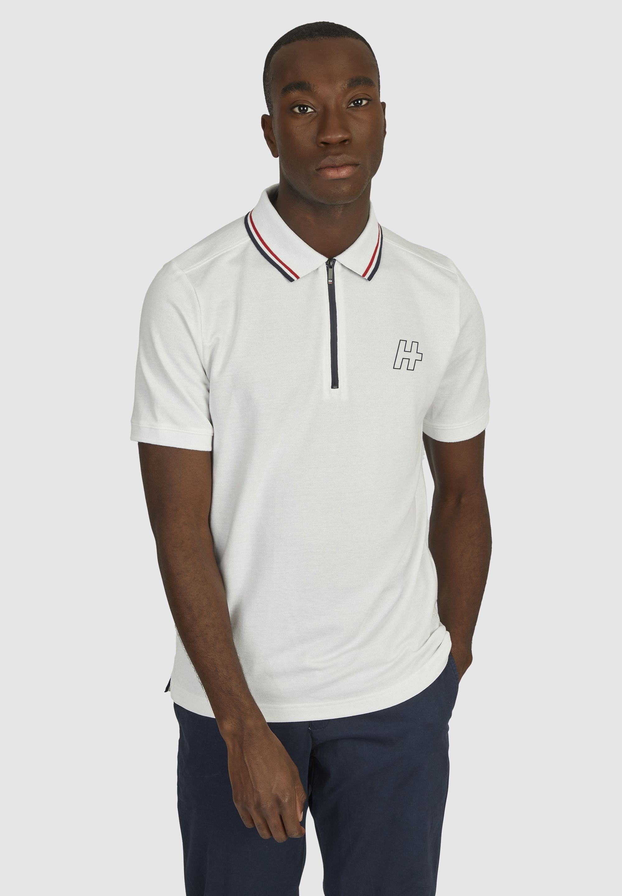 HECHTER PARIS Poloshirt mit optimalen Trageeigenschaften white