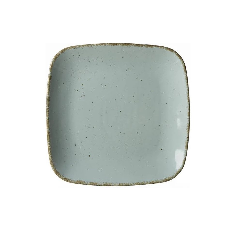 Ritzenhoff & Breker Speiseteller Ritzenhoff & Breker Casa Blau Speiseteller eckig 27cm
