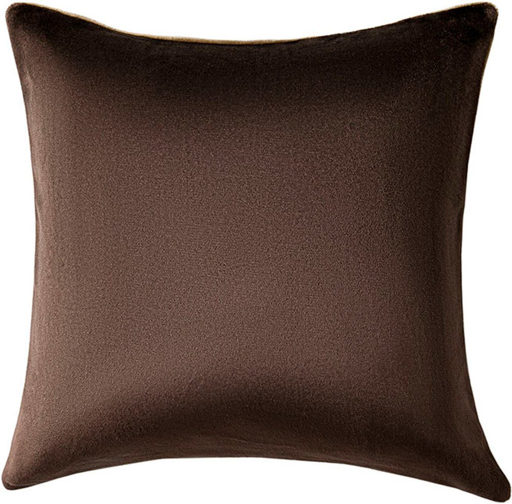 OTTO home Kissenbezug Tobbin, (2 Stück), doppelseitige Kissen,aus Flannel, zweifarbig, verschiedene Farben
