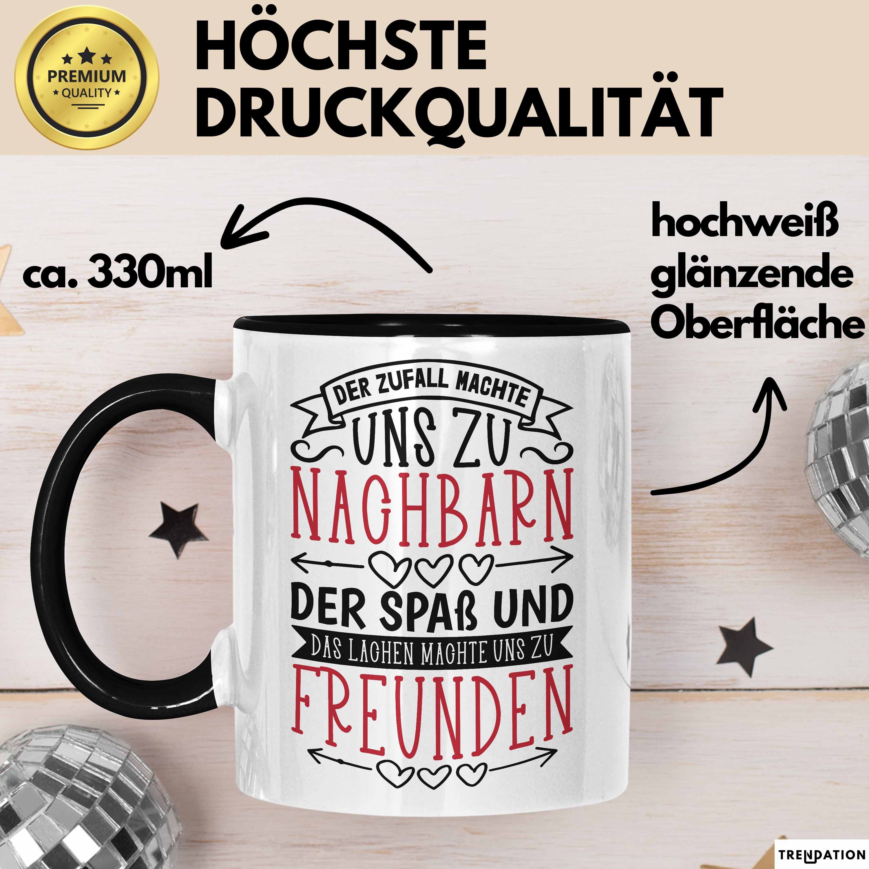 Trendation Tasse Nachbarn Tasse Geschenk Bester Nachbar Der Zufall Machte Und Zu Nachba – Bild 3 von 5