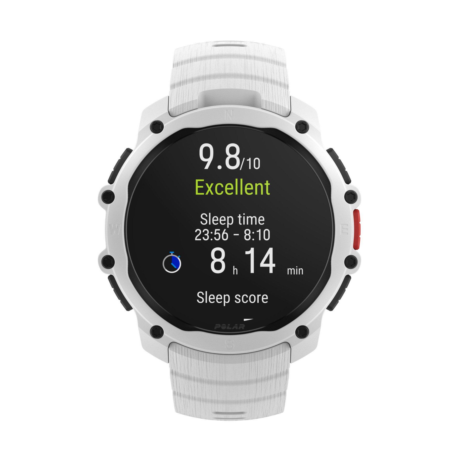 Polar Street X Smartwatch (3,25 cm/1,28 Zoll)