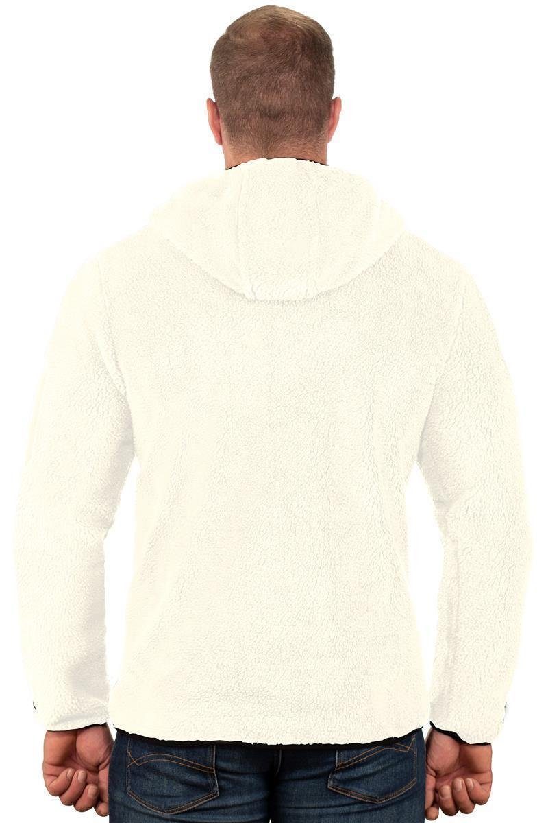 Geographical Norway Fleecejacke Herren Regular Fit Jacke batufour Off White günstig online kaufen