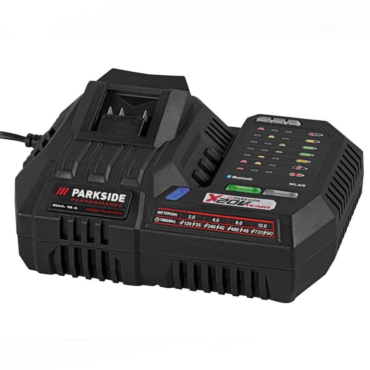 Parkside PARKSIDE PERFORMANCE 20 V Smart-Akku-Ladegerät PLGS 2012 Werkzeug-Akku-Ladetechnik