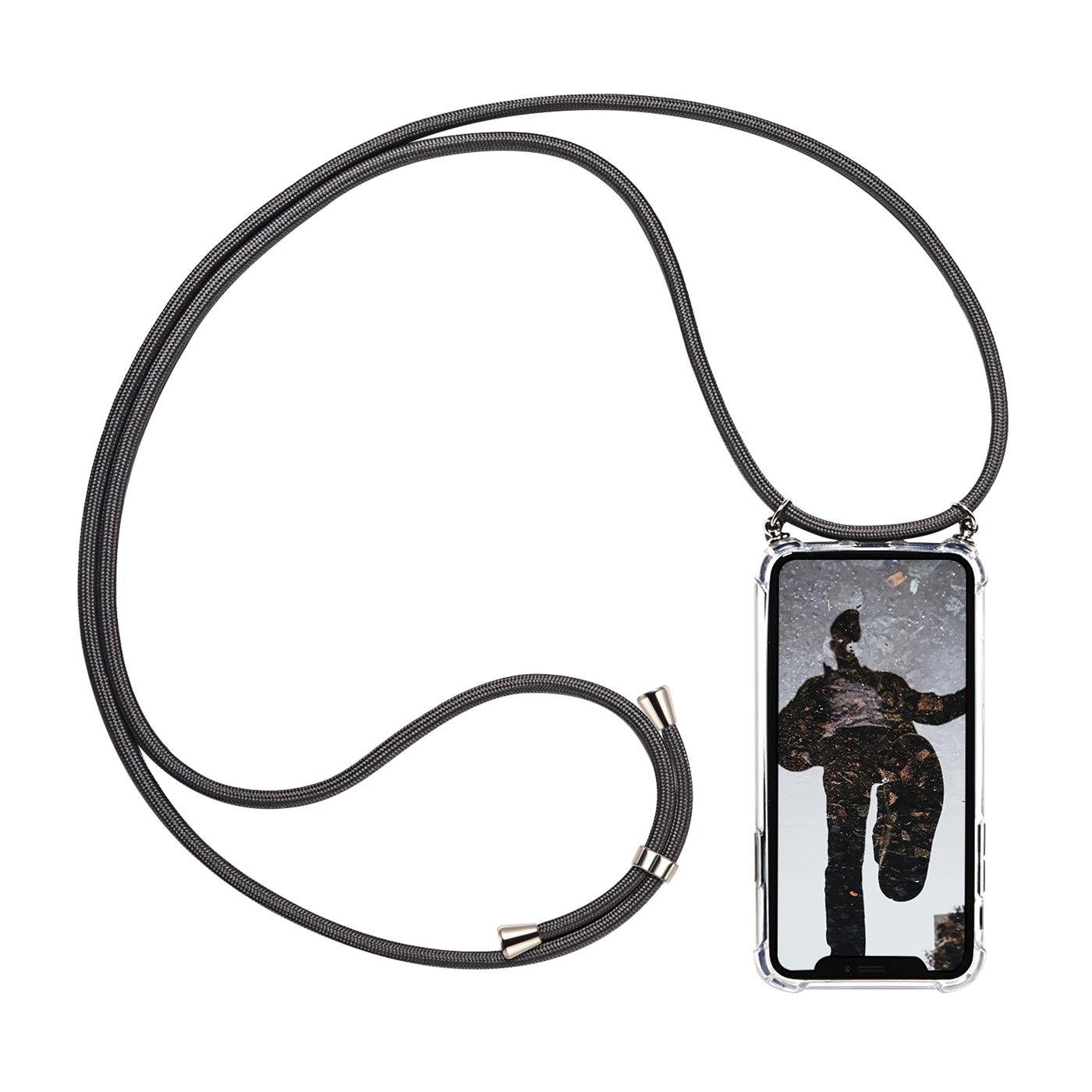 CoolGadget Handykette Handyhülle mit Handyband für Apple iPhone XS Max 6,5 Zoll, Case zum Umhängen Kette Halsband Kordel mit Hülle für iPhone XS Max