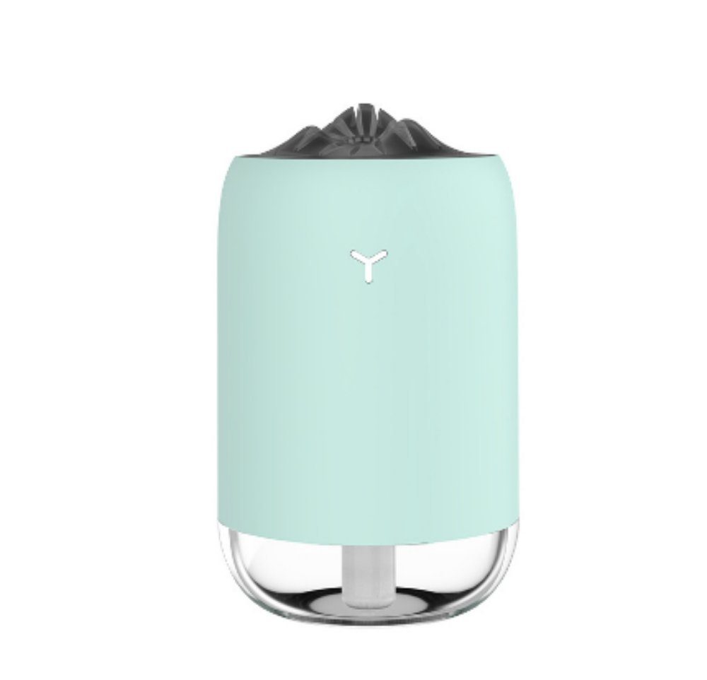 GFM Kombigerät Luftbefeuchter und -reiniger, Leiser kleiner USB-Mini- Luftbefeuchter mit großem Nebelvolumen