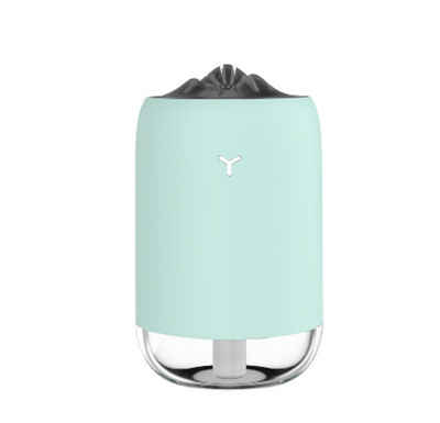 GFM Kombigerät Luftbefeuchter und -reiniger, Leiser kleiner USB-Mini-Luftbefeuchter mit großem Nebelvolumen