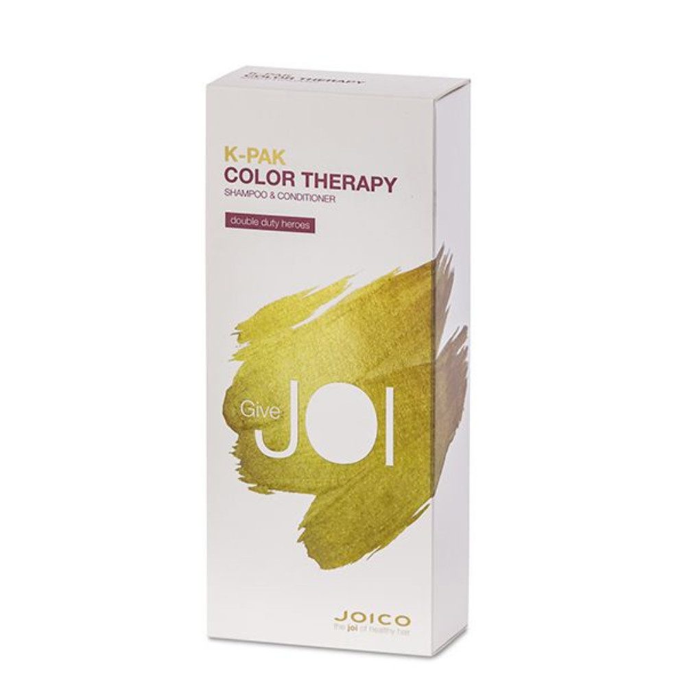 Joico Haarpflege-Set K-Pak Color Therapy Give Joi Geschenkset - Shampoo + Conditioner, 2-tlg.