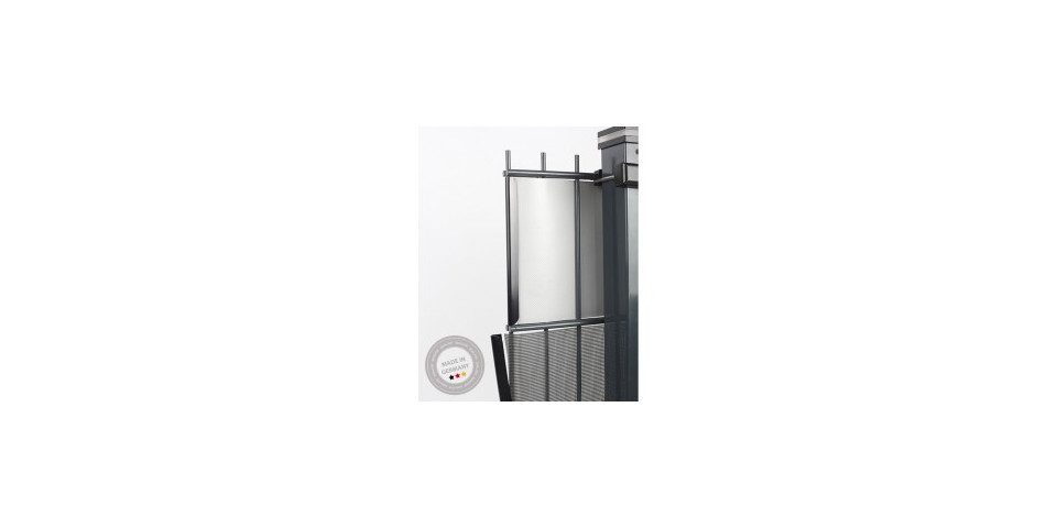ABZ-Zaunsysteme GmbH Sichtschutzfolie ABZ Sichtschutzstreifen Delta 26 m, anthrazit