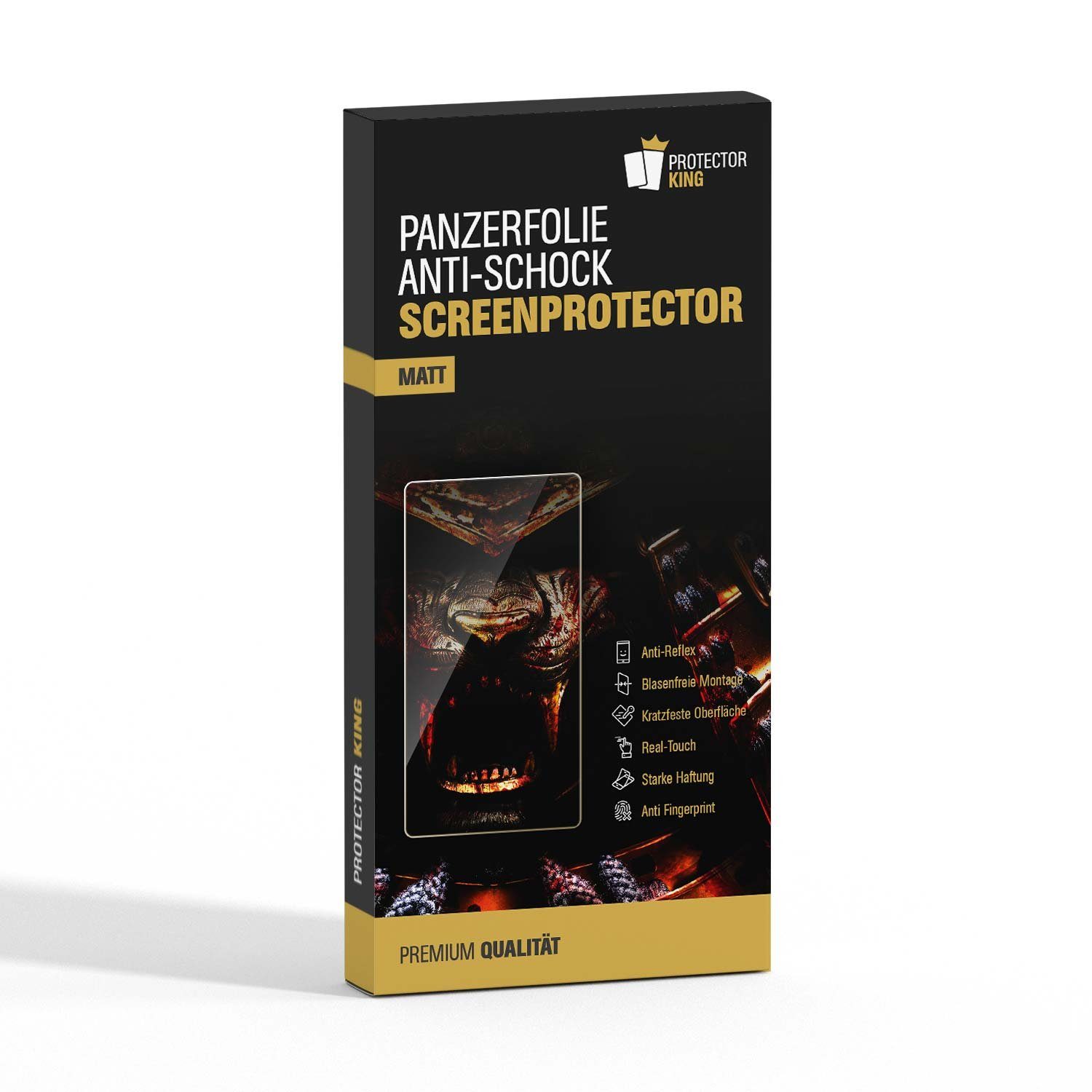 Protectorking Schutzfolie 1x Flexibles Nano-Glass für Sony Playstation Portal ENTSPIEGELT Displa, (1-Stück), flexibles Nano Glass, Displayschutzglas, Panzerglas, Schutzglas, Matt