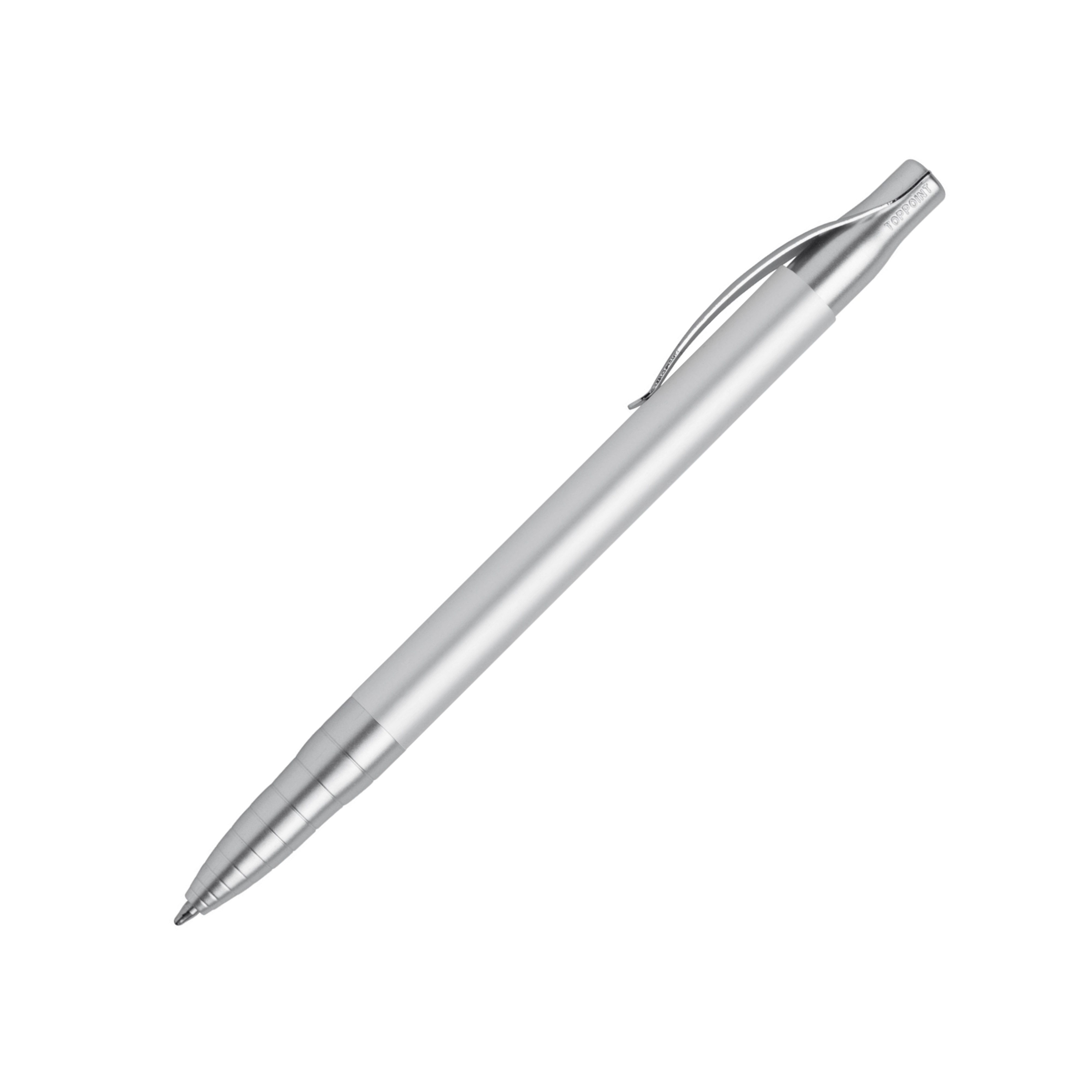 TOPPOINT Kugelschreiber Kugelschreiber / aus Metall / Farbe: silber