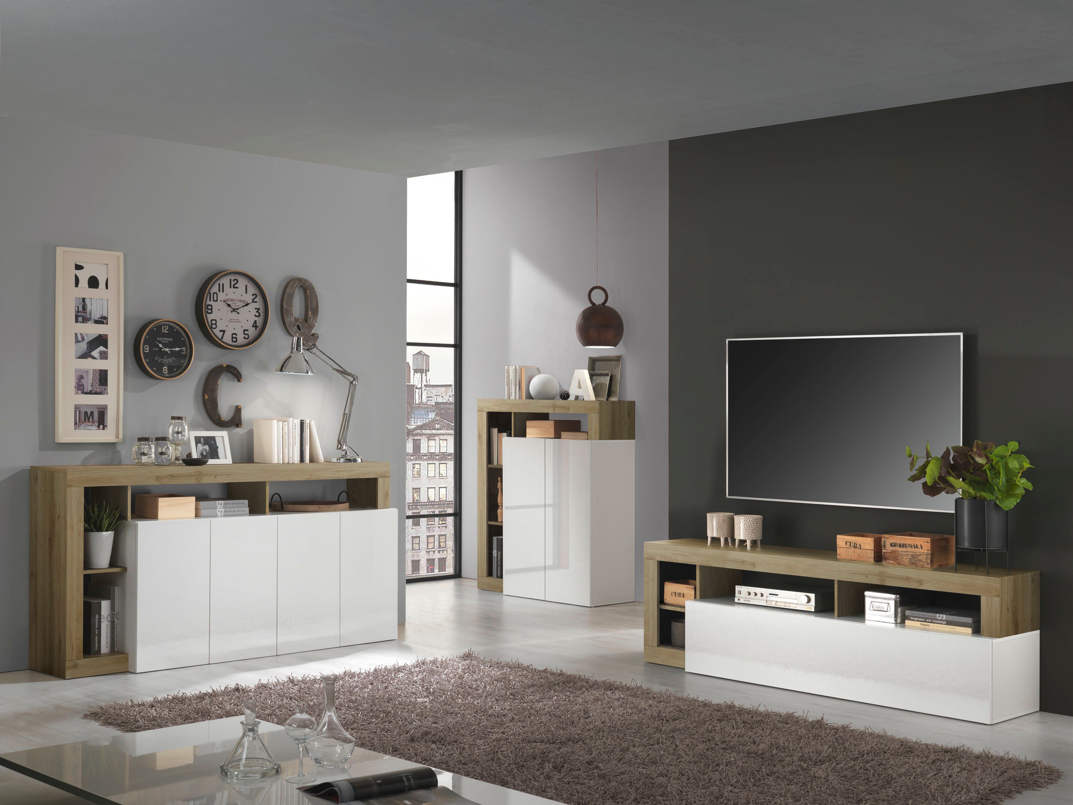 INOSIGN Sideboard Hamburg, Breite 184 cm