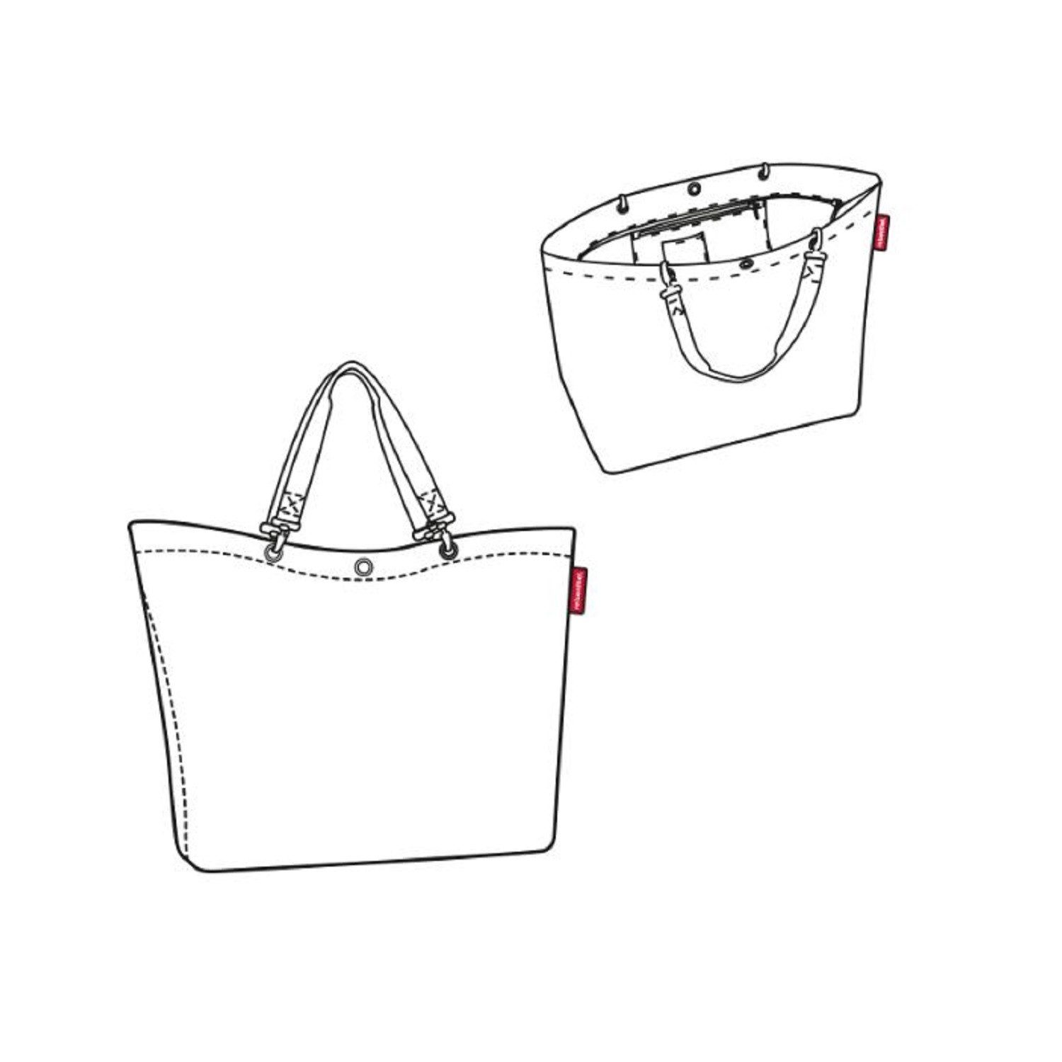 REISENTHEL® Shopper Shopper XL twist maroon ZU3104 – Bild 4 von 4
