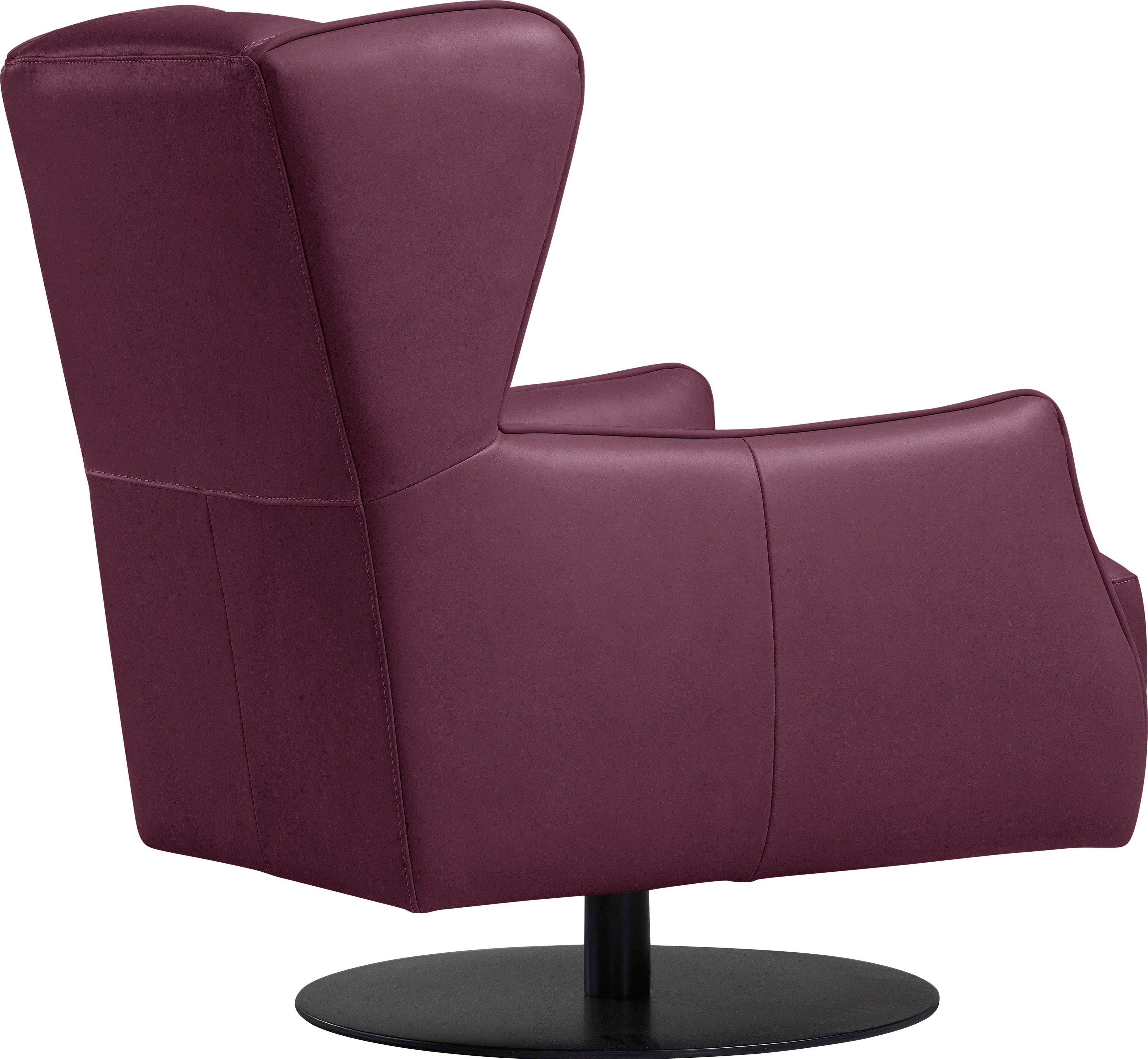 Egoitaliano Sessel Randy Hochlehnsessel, Designsessel, Clubsessel, Ohrensessel, Drehsessel, Relaxsessel, kompakte Stellmaße, bequem