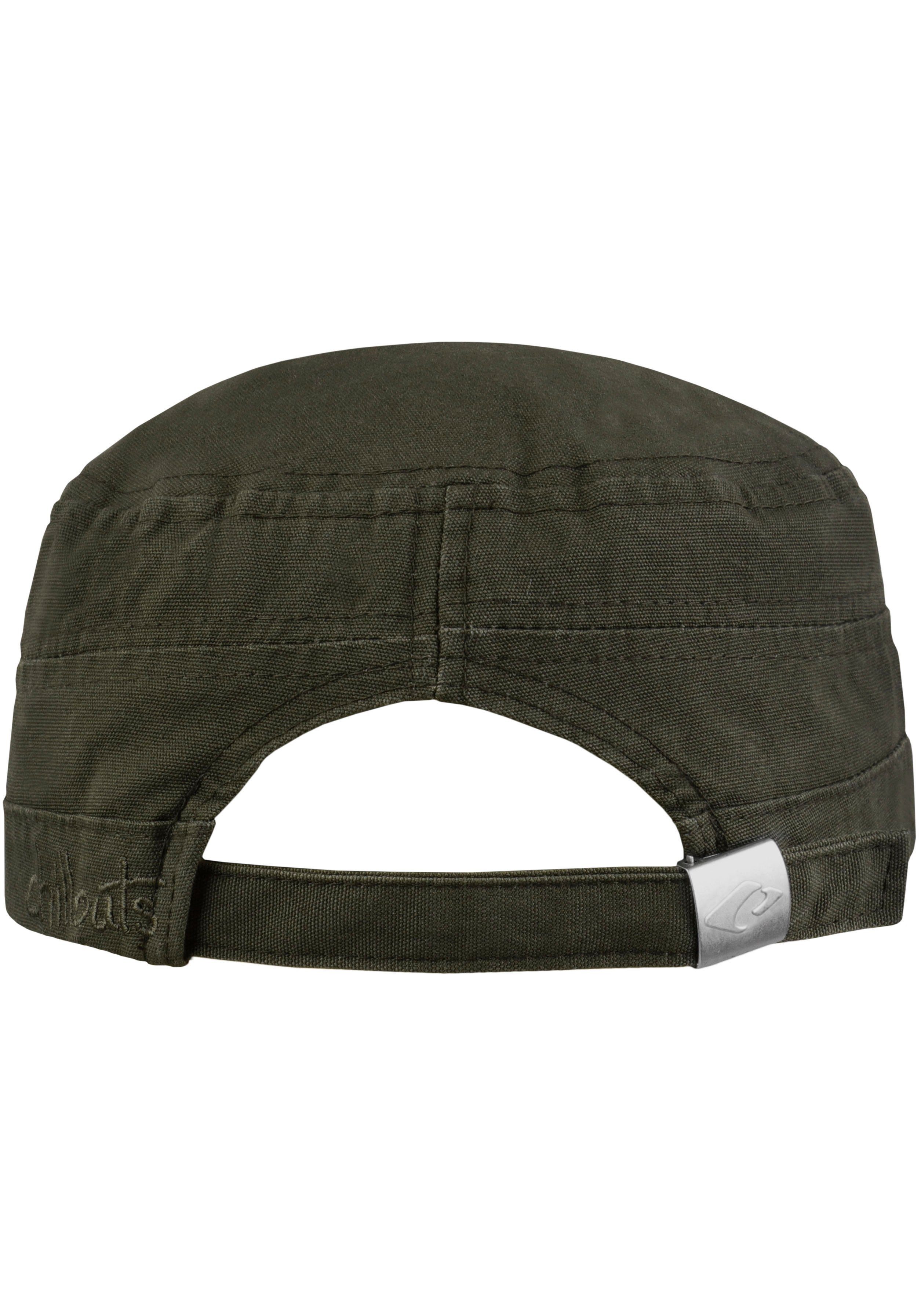 chillouts Army Cap El Paso Baumwolle, olivgrün Size One aus reiner atmungsaktiv, Hat