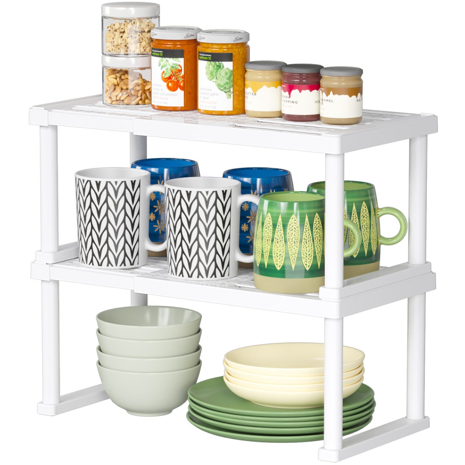 Gewürzregal Gewürzregal, Küchenregal, Multifunktions-Küchenarbeitsplatte Regal