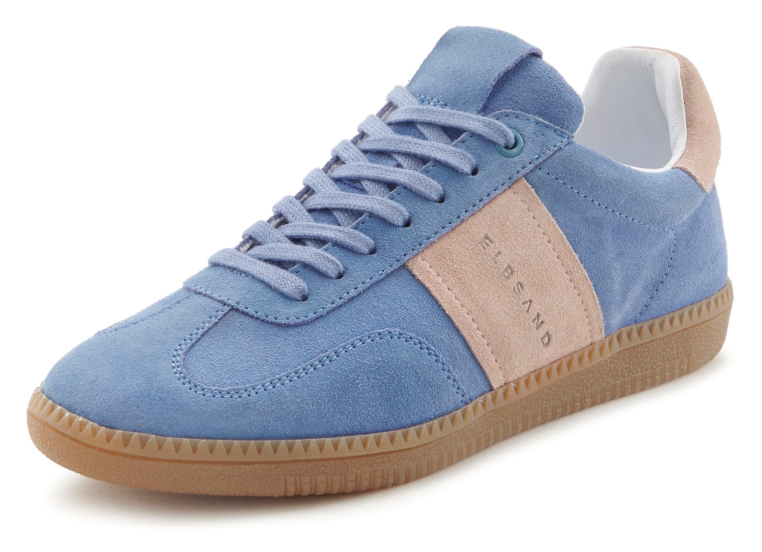 Elbsand Freizeitschuh, Schnürschuh, Turnschuh, Retro Sneaker, Lederschuh Sn günstig online kaufen
