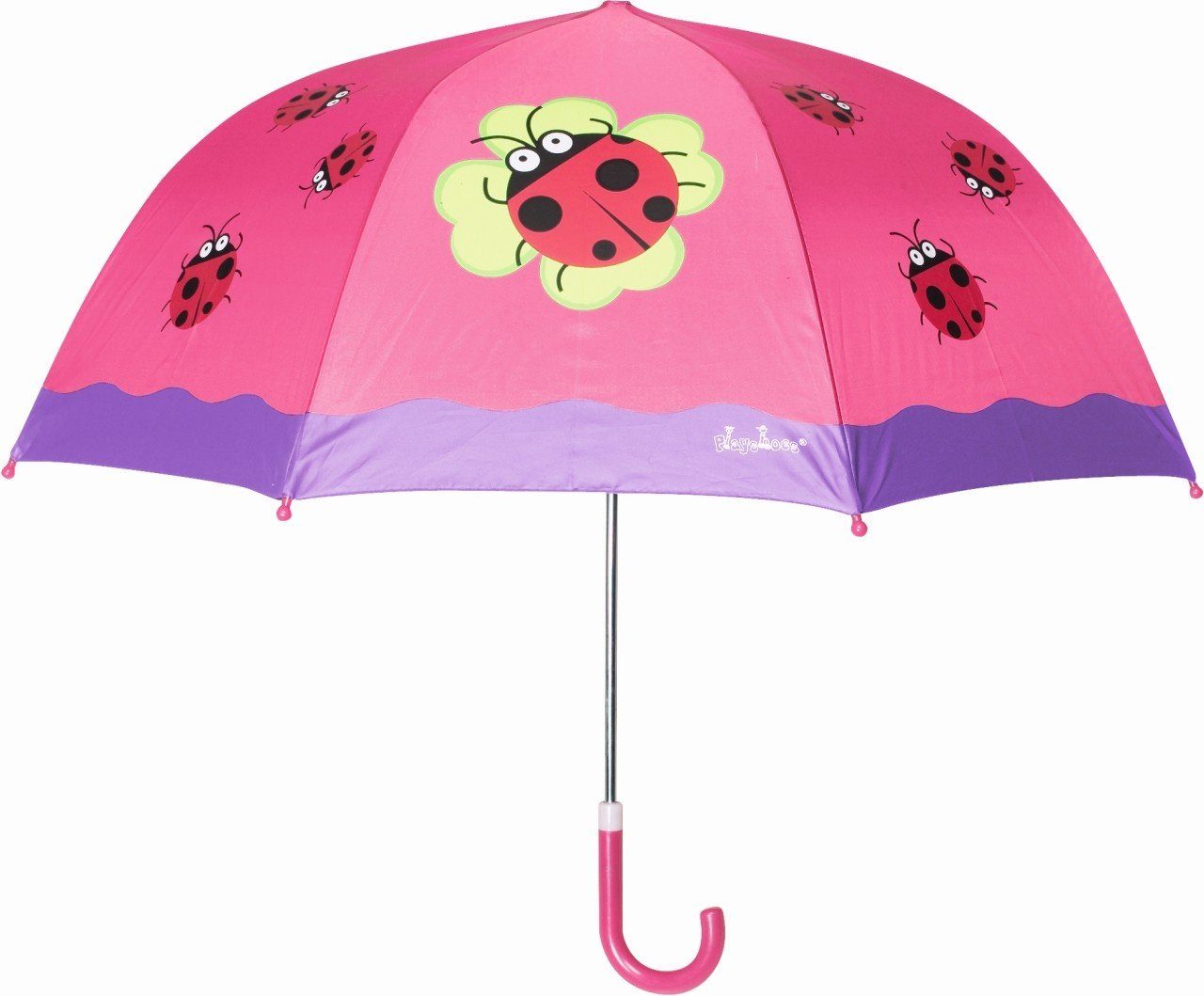 Playshoes Stockregenschirm Regenschirm Glückskäfer