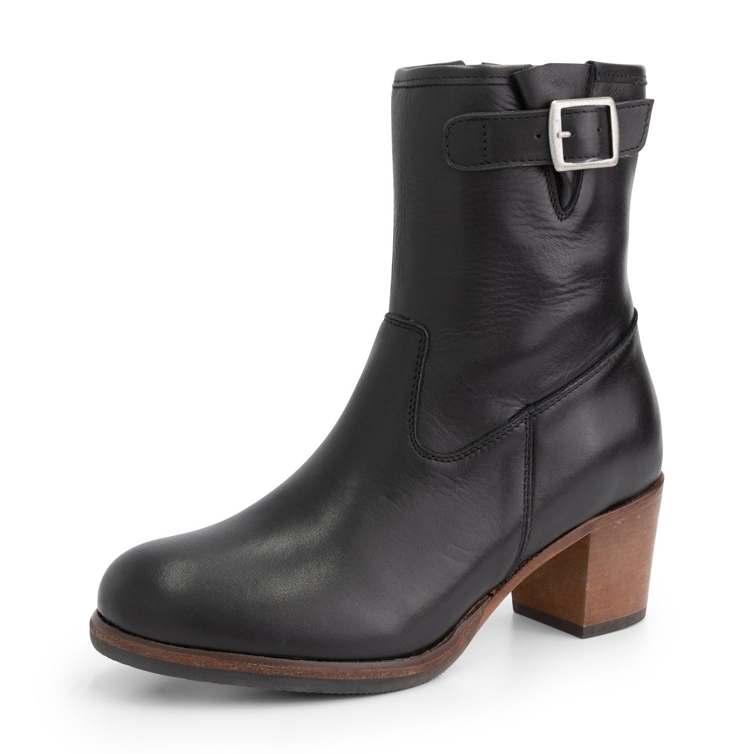 Mysa Poppy Leather Stiefelette Echtes Leder