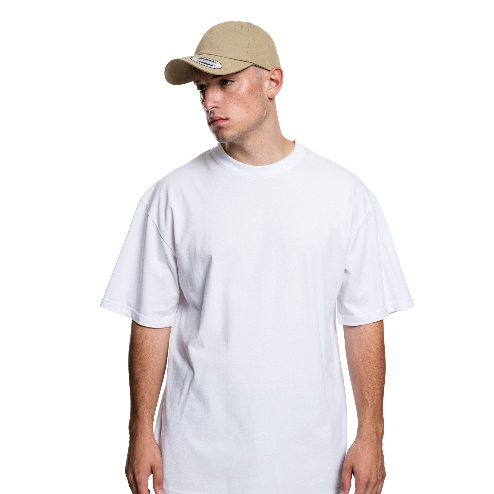 Flexfit Baseball Cap Profile Cotton khaki Twill - Low