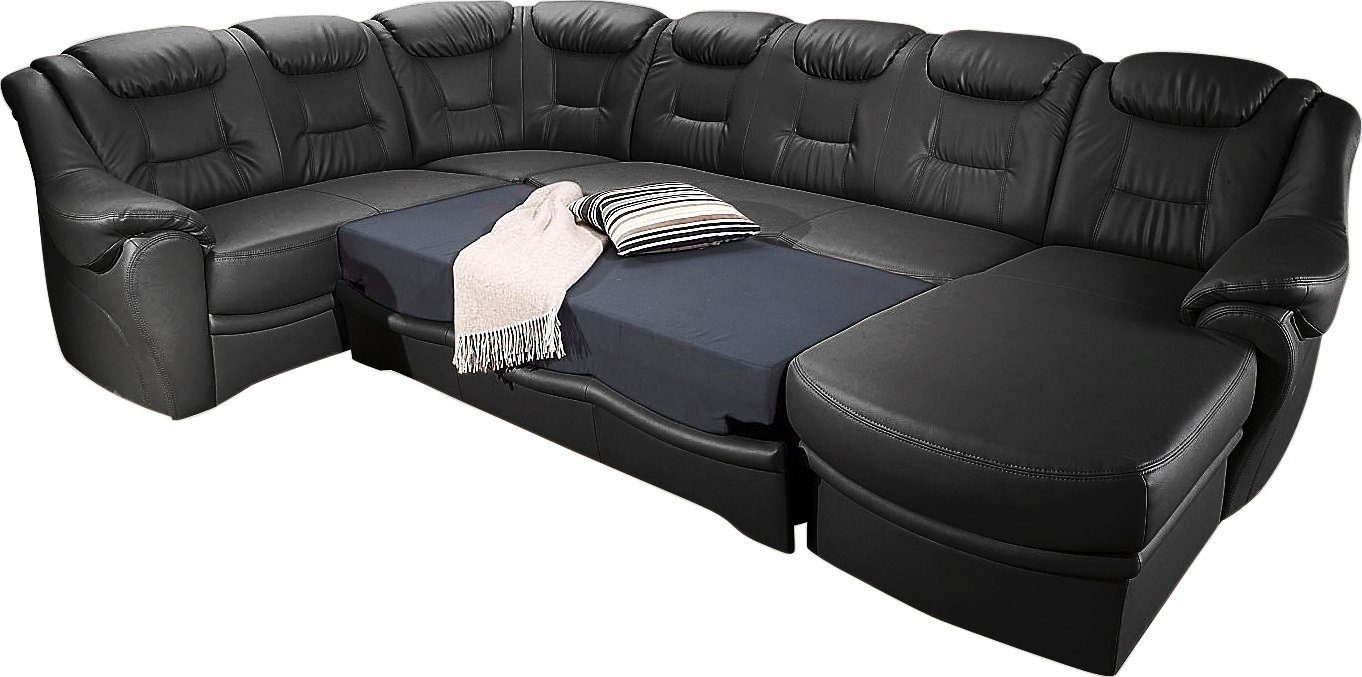 sit&more Wohnlandschaft "Bellevue U-Form", wahlweise mit Bettfunktion günstig online kaufen