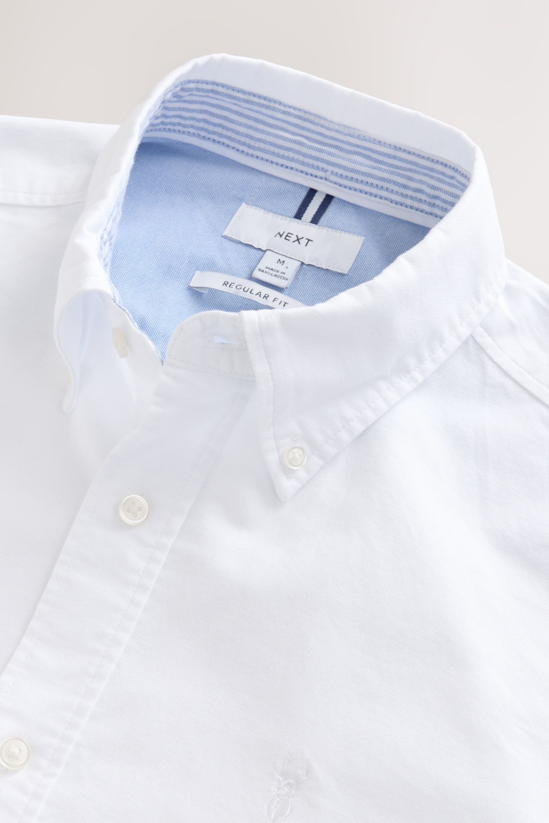 Next Langarmhemd Regular Fit Oxford-Langarmhemd (1-tlg)