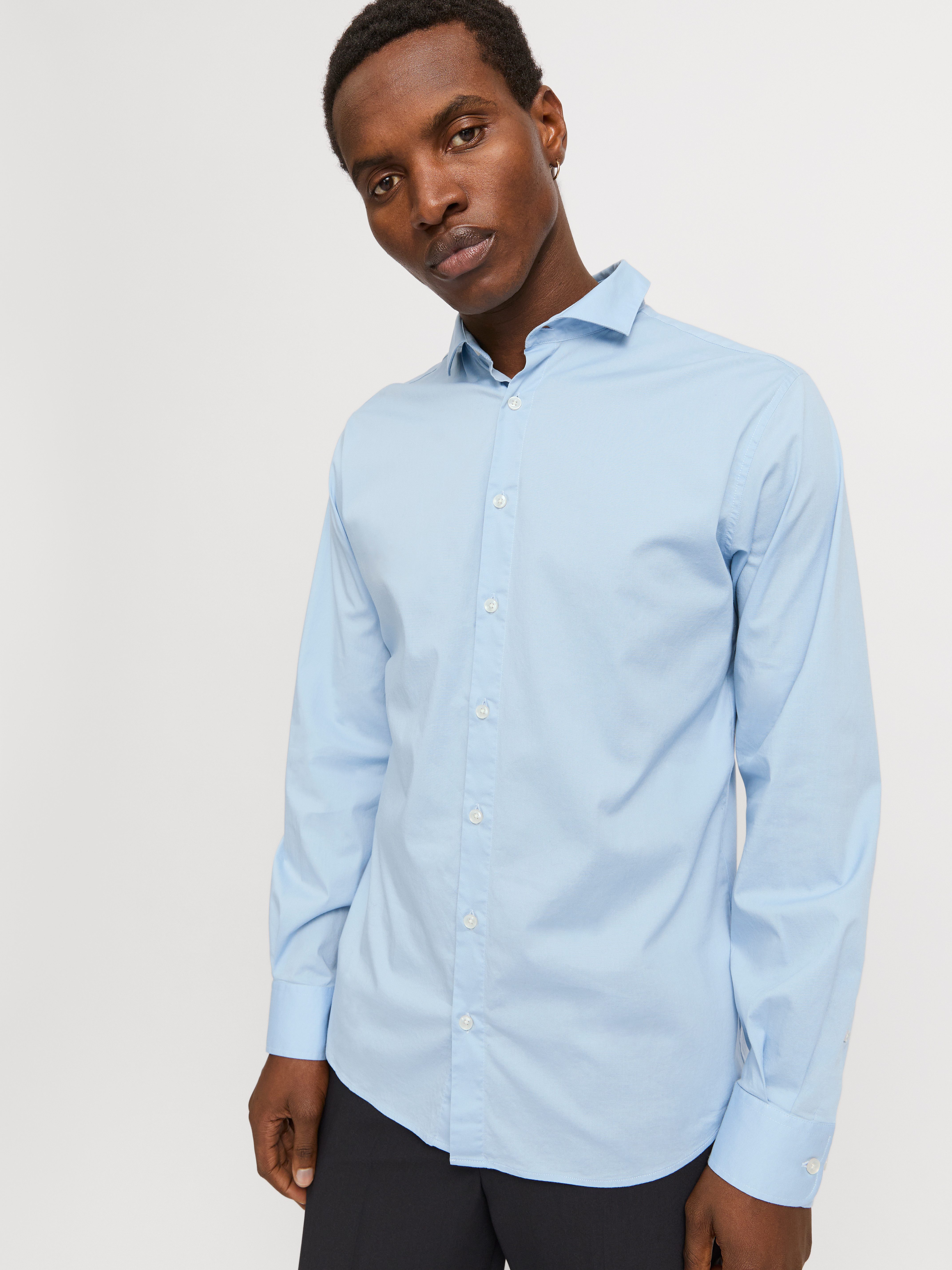 Langarmhemd JPRBLAJAXON STRETCH SHIRT L/S NOOS