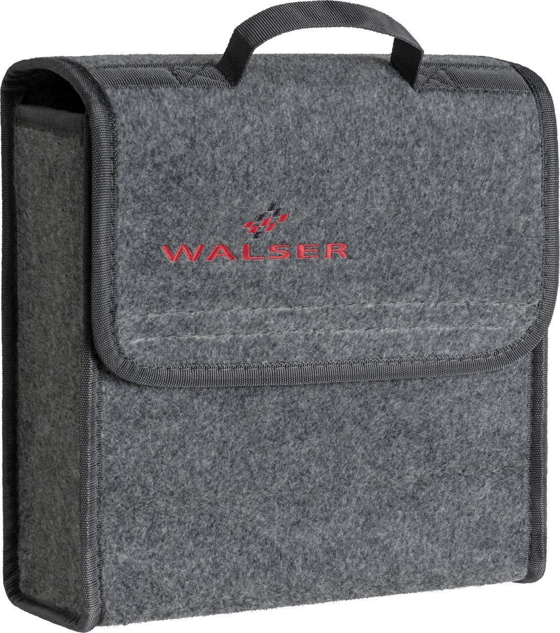 WALSER Kofferraummatte Walser Toolbag Kofferraumtasche Größe S grau | Automatten