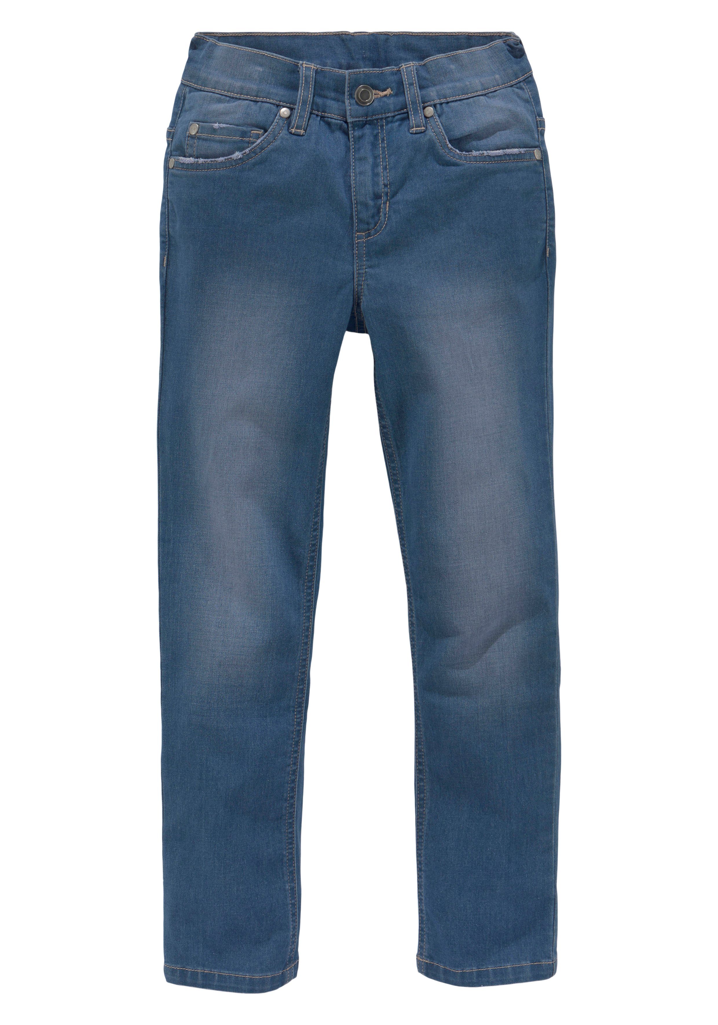 Stretch-Jeans Straight-fit Jeans für Jungen