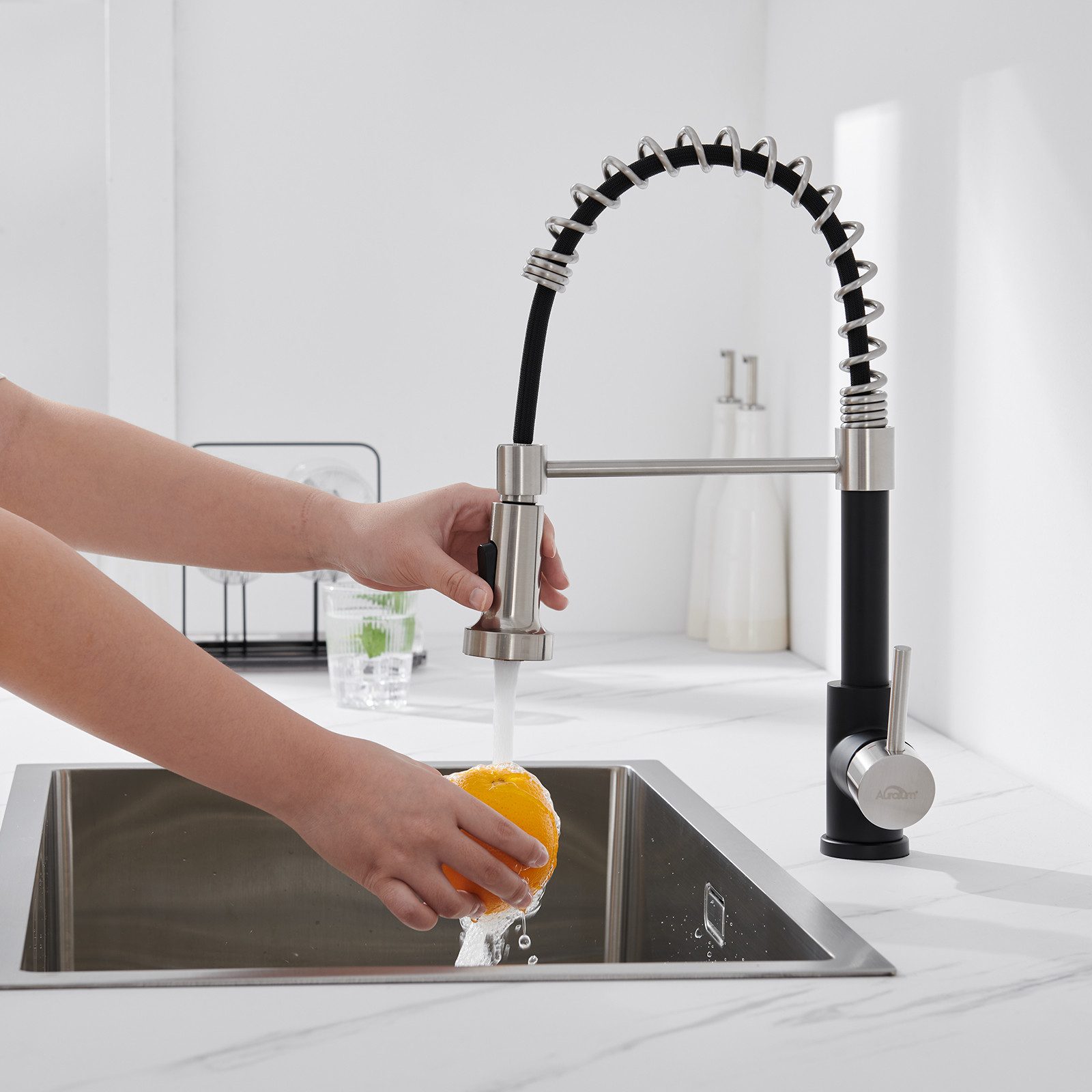 Auralum Max Spültischarmatur Ausziehbar Wasserhahn Küche günstig online kaufen
