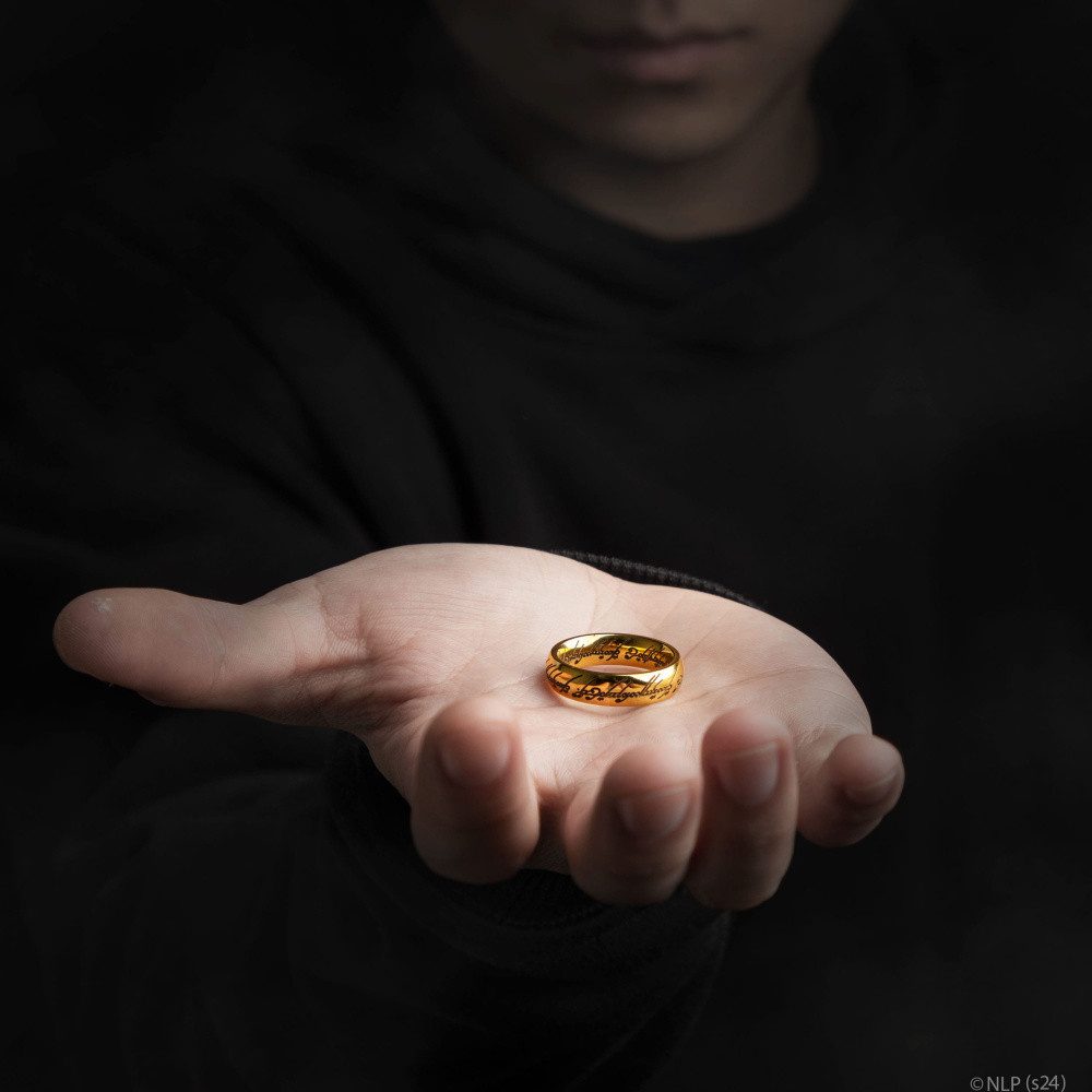 Cinereplicas Kette mit Anhänger Herr der Ringe: Halskette "Der Eine Ring" von Sauron