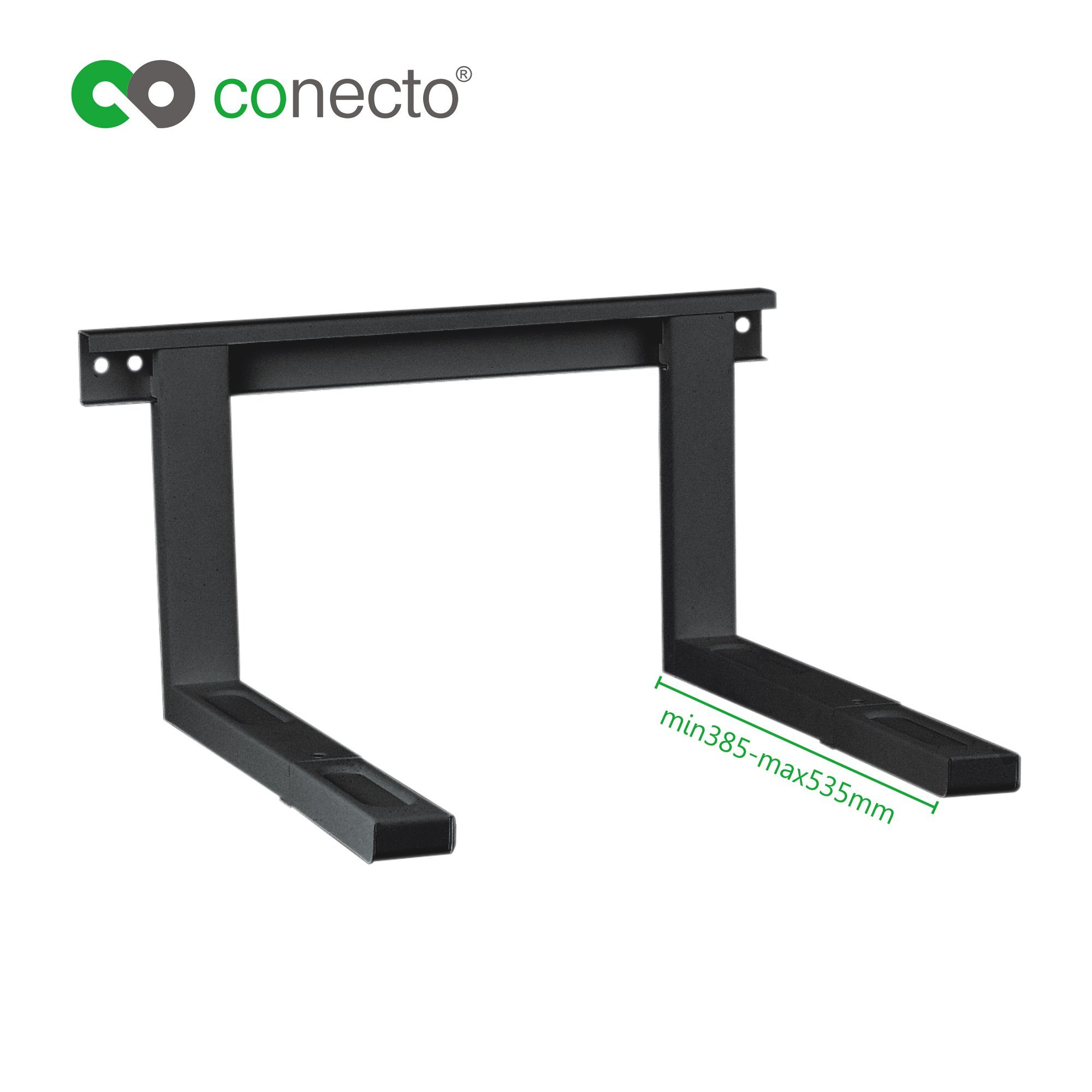 conecto Mikrowellen-Wandhalterung conecto CC50302 Universal-/Mikrowellenhalterung für Wandmontage Längen