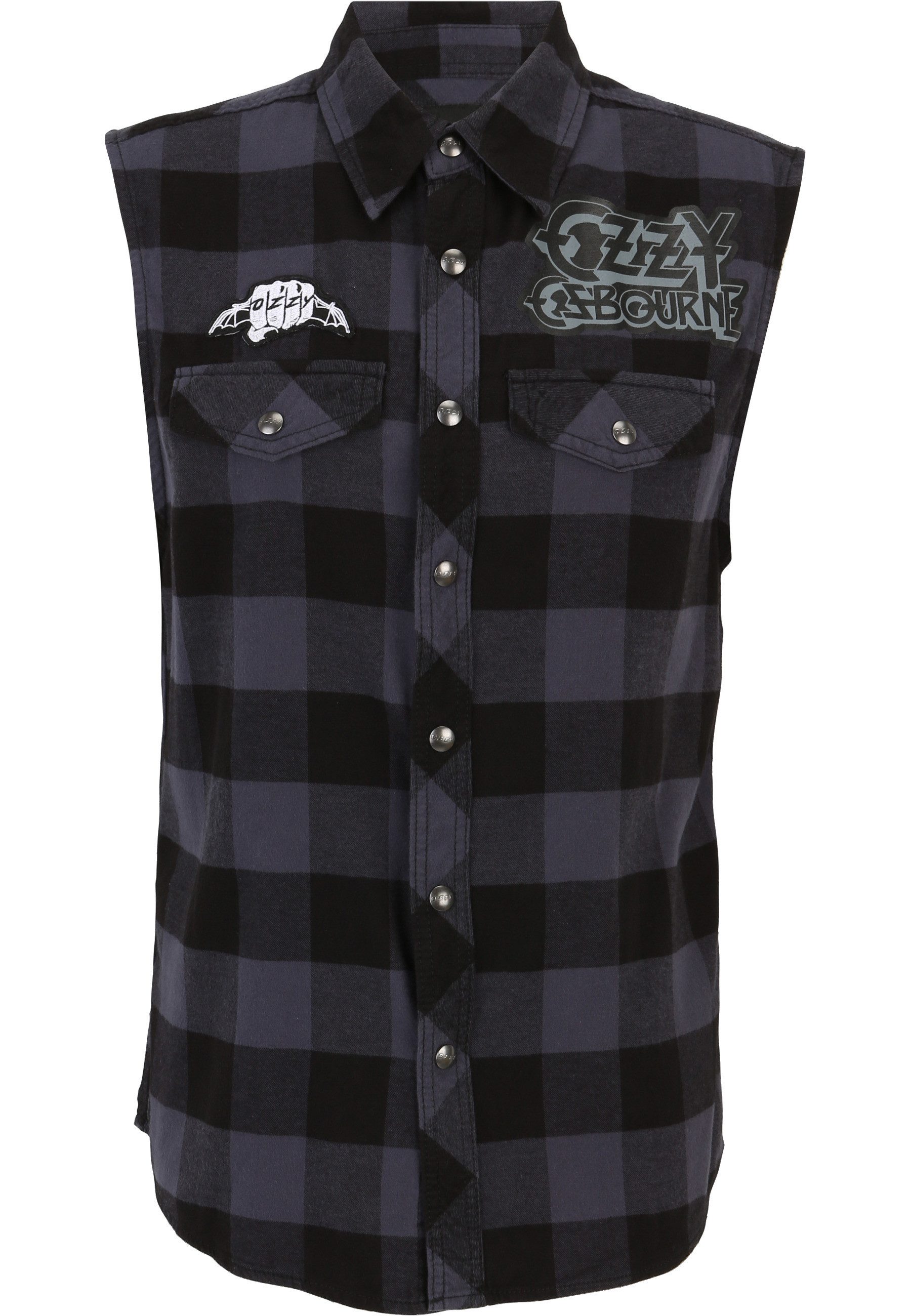 Brandit Steppweste Brandit Ozzy Checkshirt Sleeveless (1-tlg)
