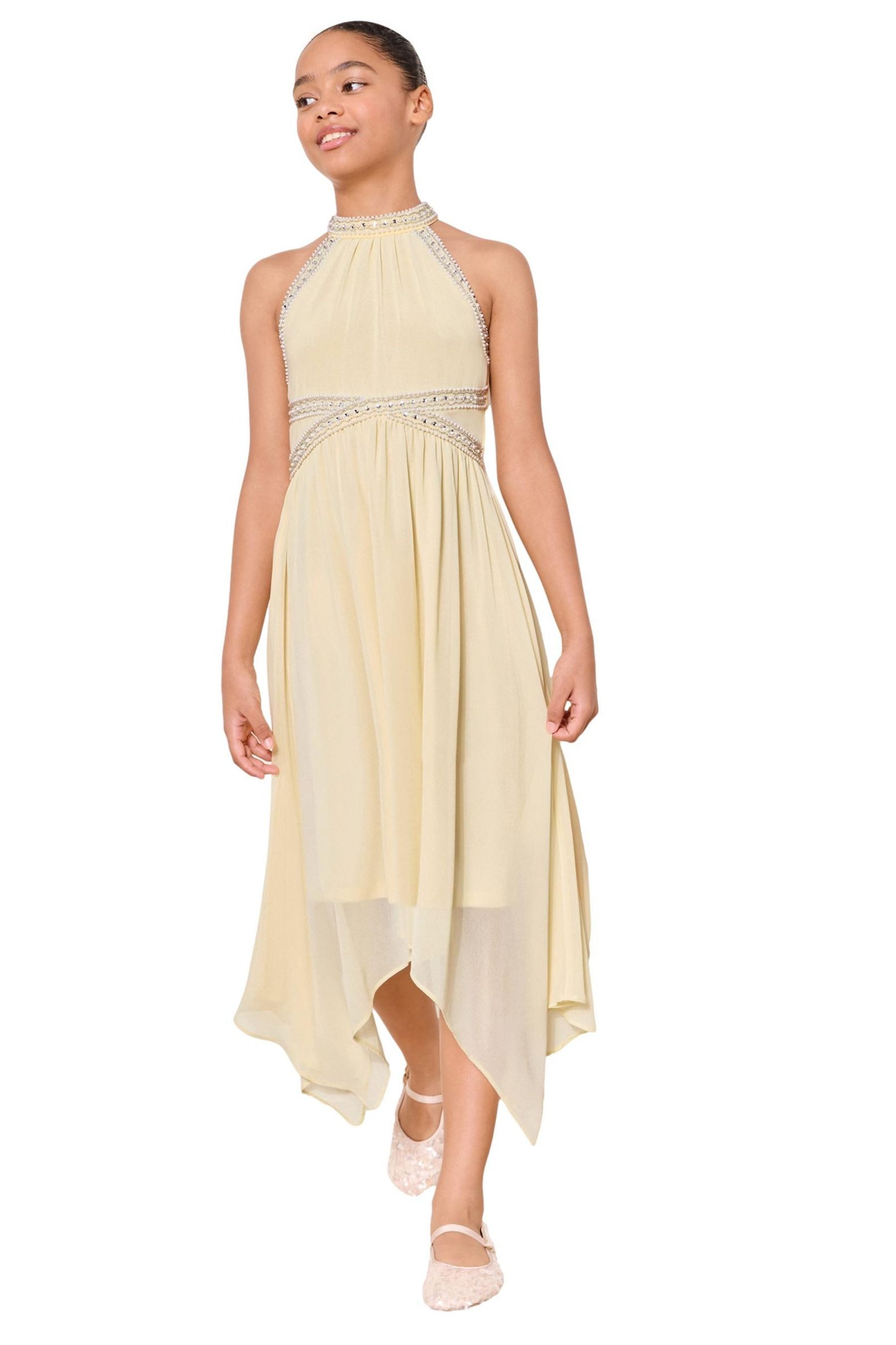 LIPSY Partykleid Lipsy festliches Neckholder-Kleid mit Verzierung (1-tlg)