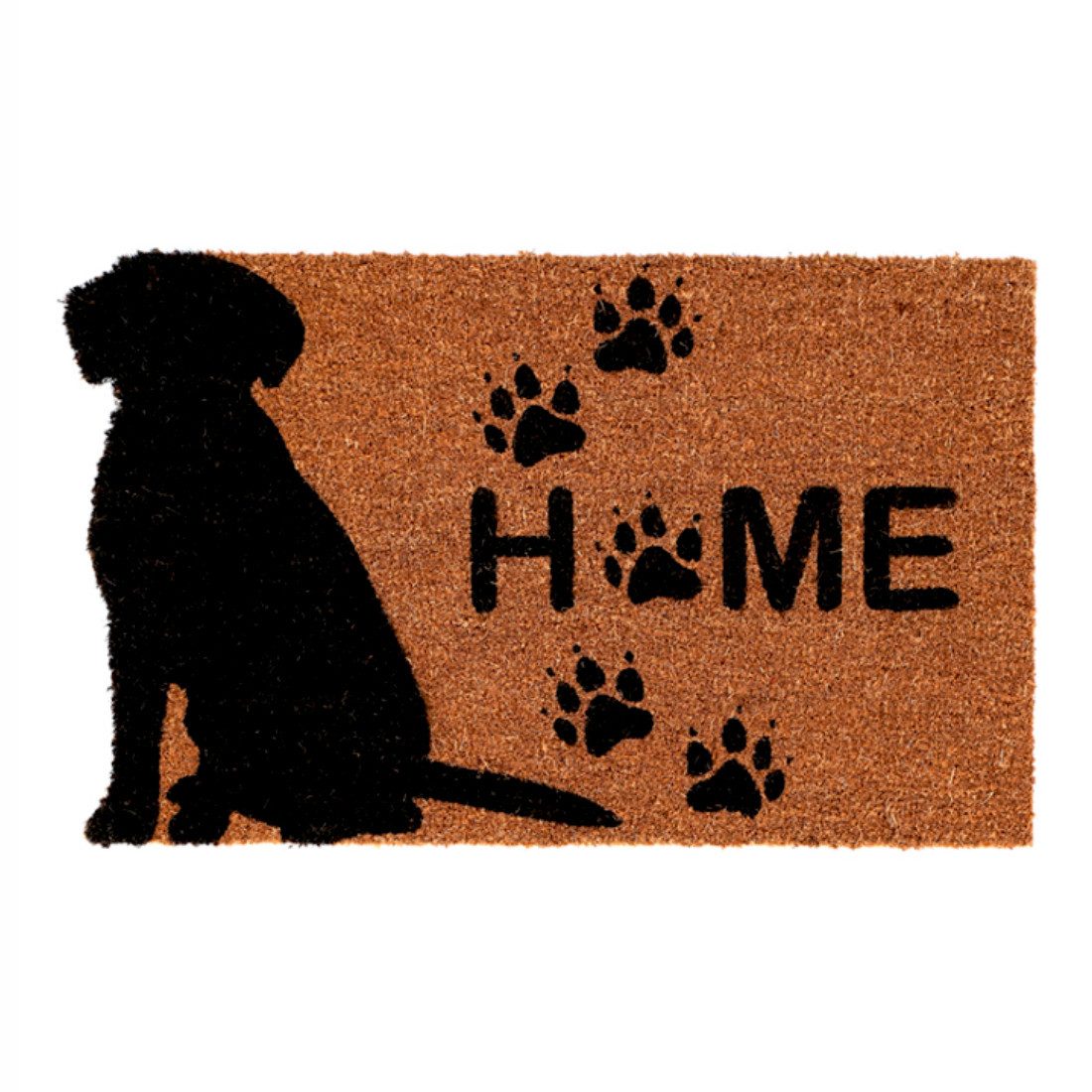 naturalplace Fußmatte Hund & Tatzen, Kokos natur, 75 x 45 cm, rechteckig, H günstig online kaufen