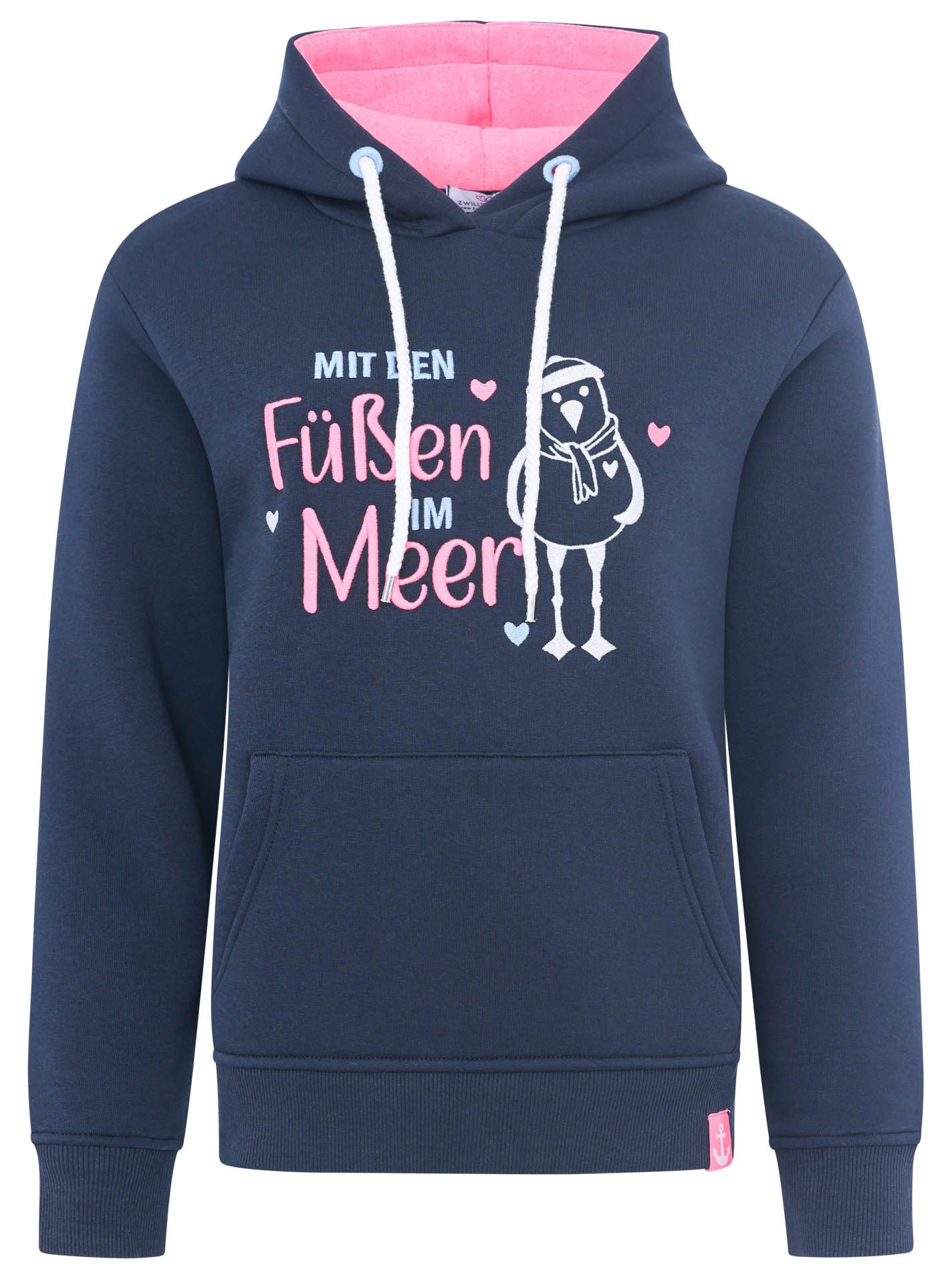 Zwillingsherz Hoodie Hoodie "Füße im Meer günstig online kaufen