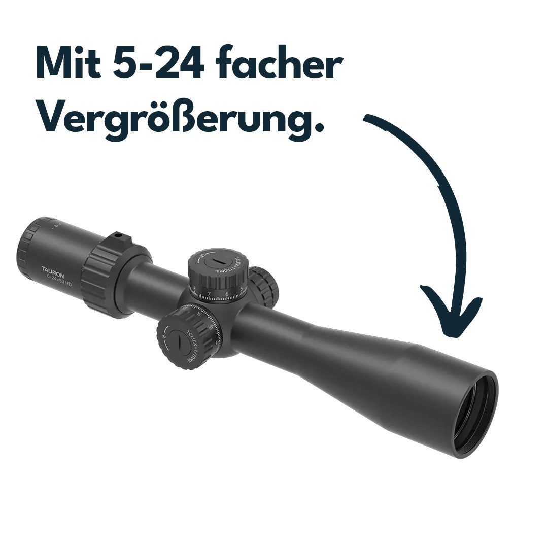 Vector Optics Vector Optics SCFF-46 Taurus 6-24x50 HD MIL Zielfernrohr (Ideal für Jagd, Sport und Airsoft)