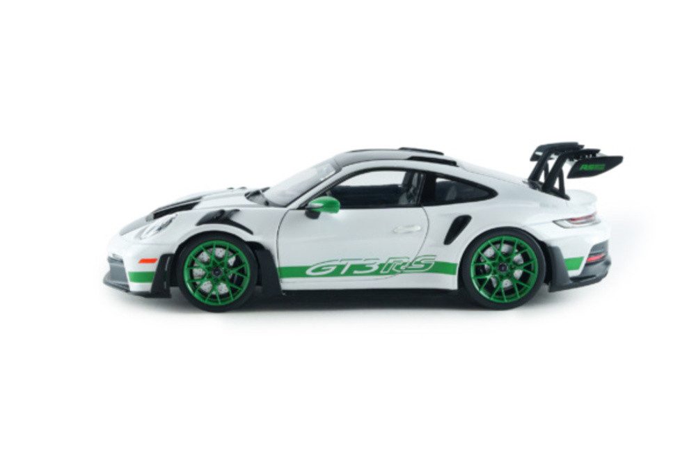 Solido Modellauto Porsche 911 GT3 RS Tribute to Carrera RS 2024 weiß grün, Maßstab 1:18