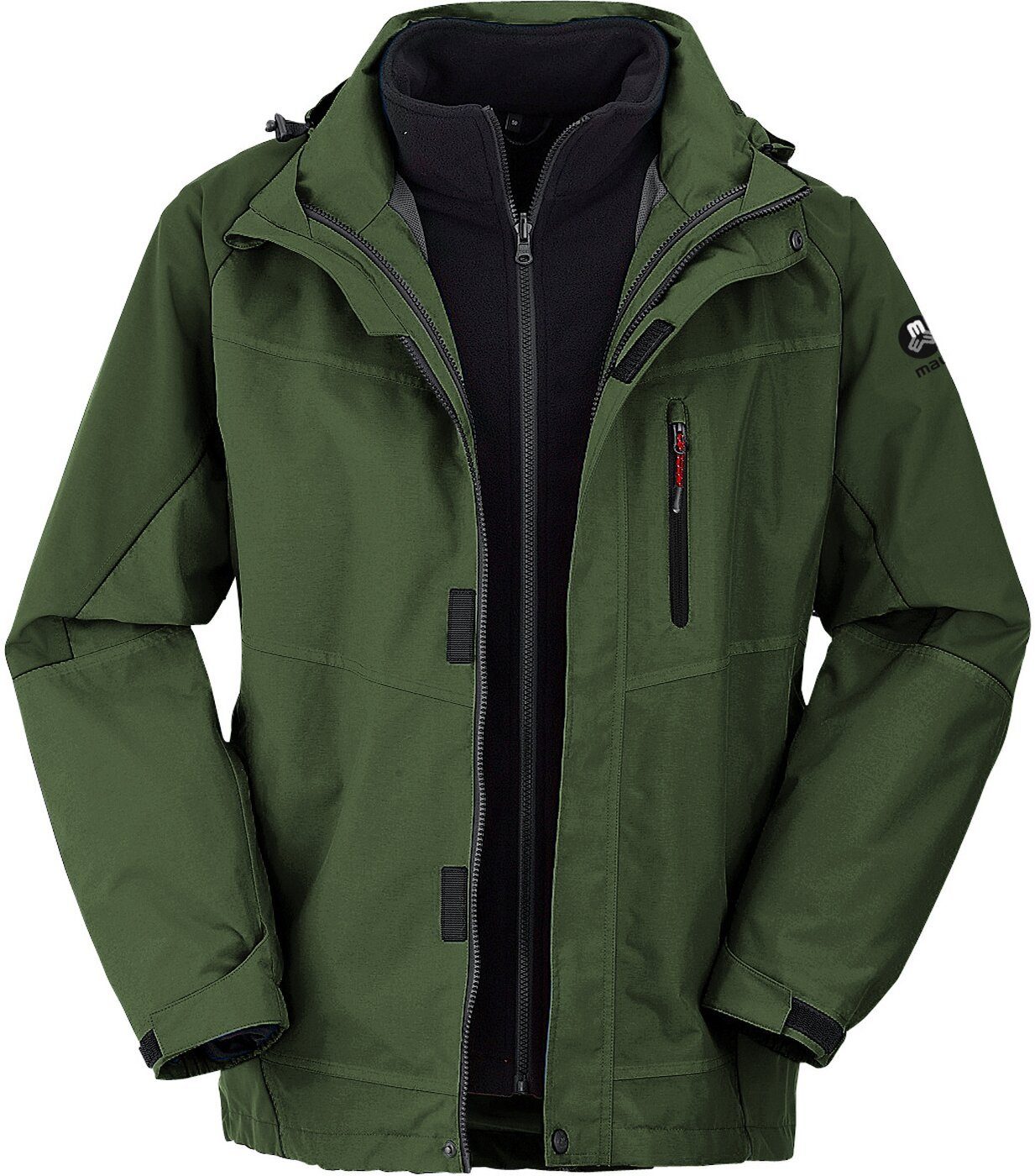 Maul Doppeljacke FUErstenfeld II - 3 in 1 Megate GREEN