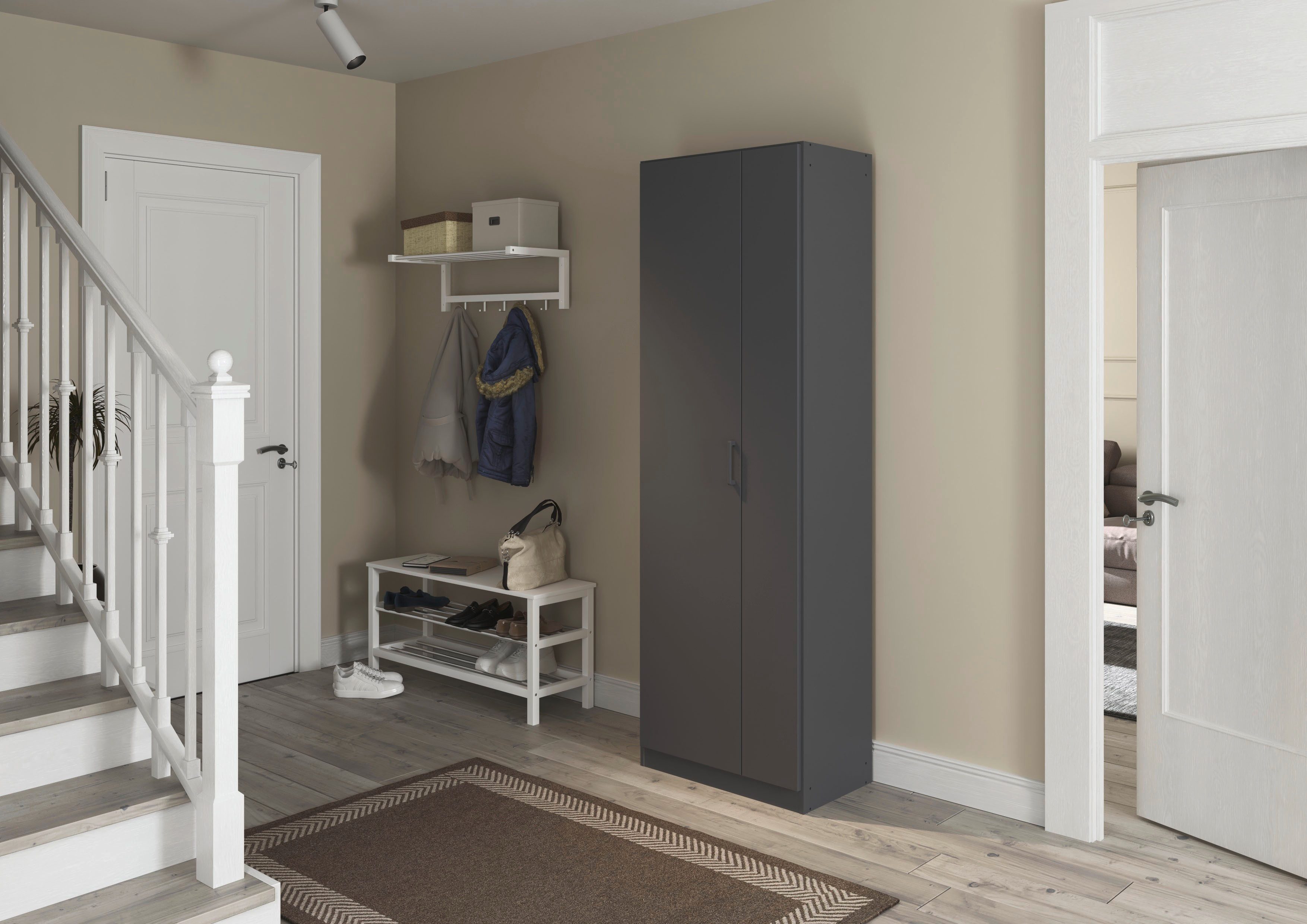 rauch Mehrzweckschrank Garderobe Kleiderschrank Schrank Schuhschrank günstig online kaufen