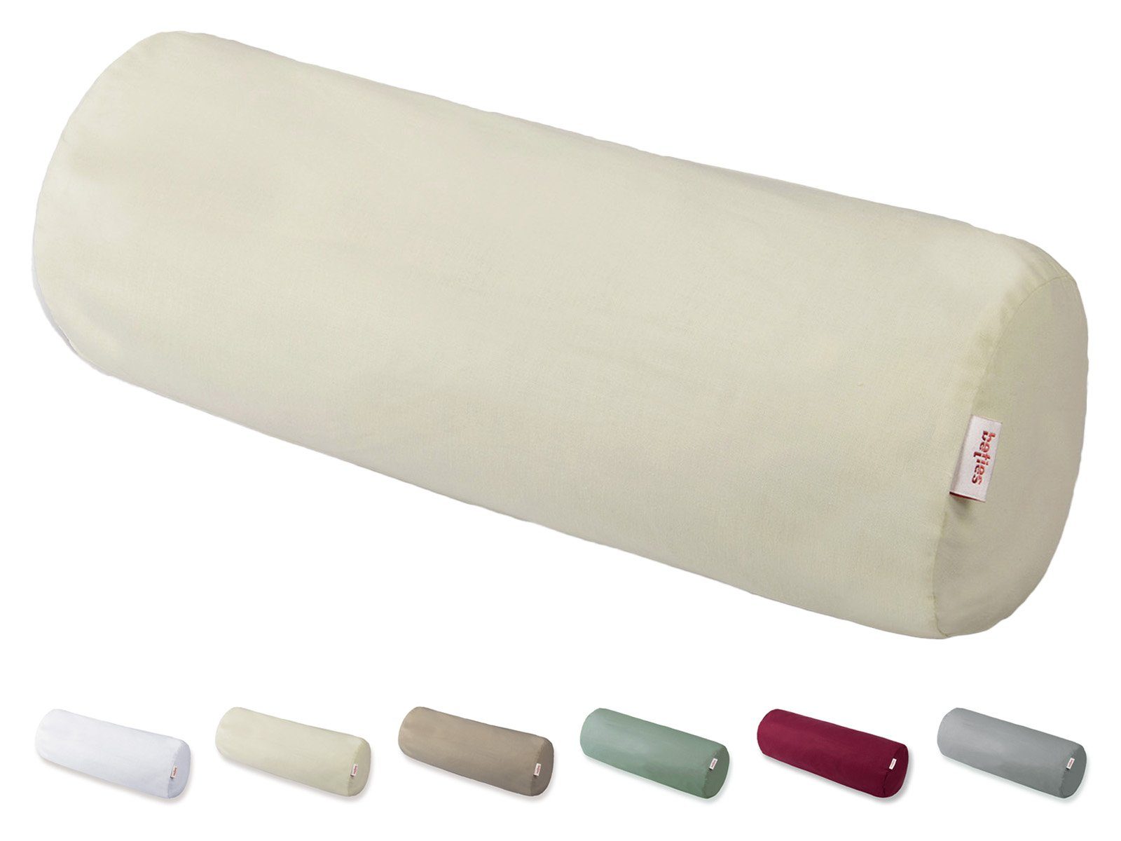beties Nackenrollenbezug BasicSoft, (1 Stück), 100% Baumwolle Nackenrollenh günstig online kaufen