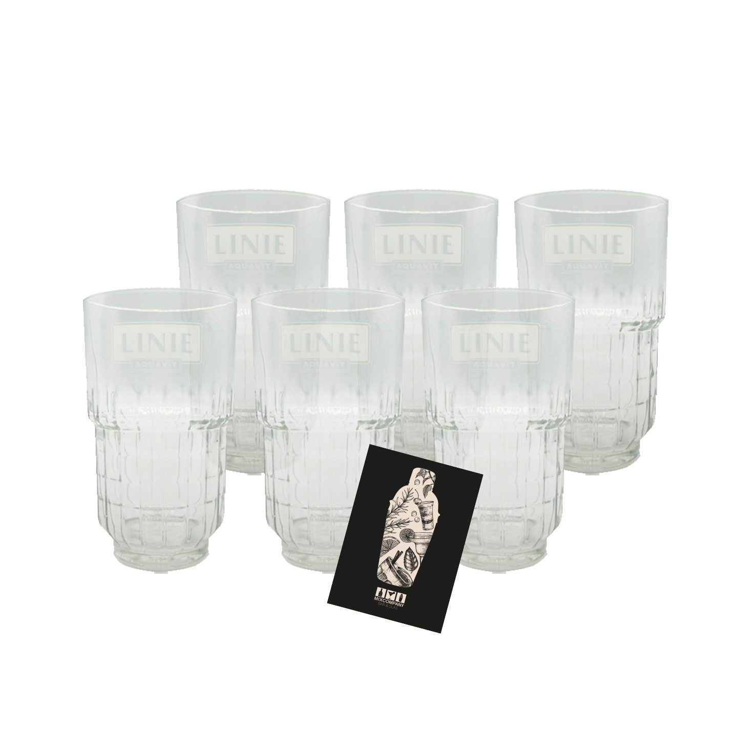 Gläser-Set Linie Aquavit Gläser 6er-Set nicht geeicht