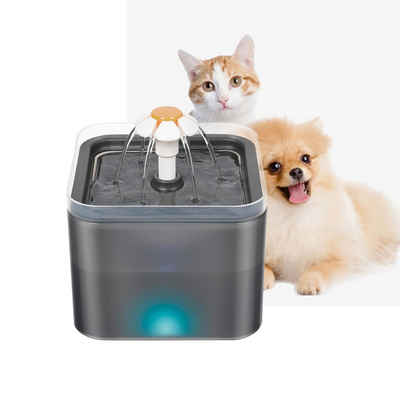 Vicbuy Питьевые фонтанчики 2L, Hund LED Trinkautomat, Katzen Wasserspender leise