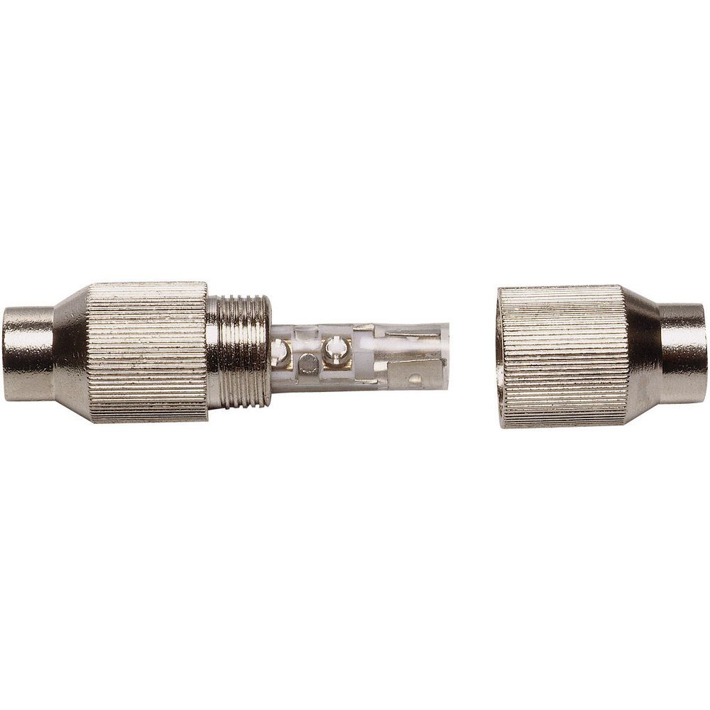 Renkforce Koax-Kabelverbinder Metall Kabel-Durchmesser: 7 mm SAT-Kabel