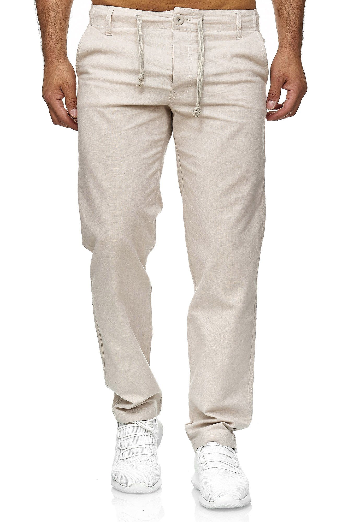 Reslad Leinenhose Reslad Herren bequeme Baumwollhose günstig online kaufen