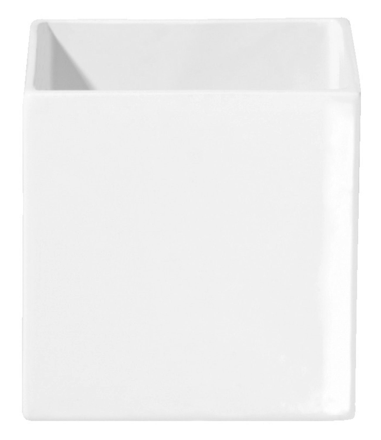 ASA SELECTION Übertopf QUADRO, Übertopf, Weiß, B 10 cm