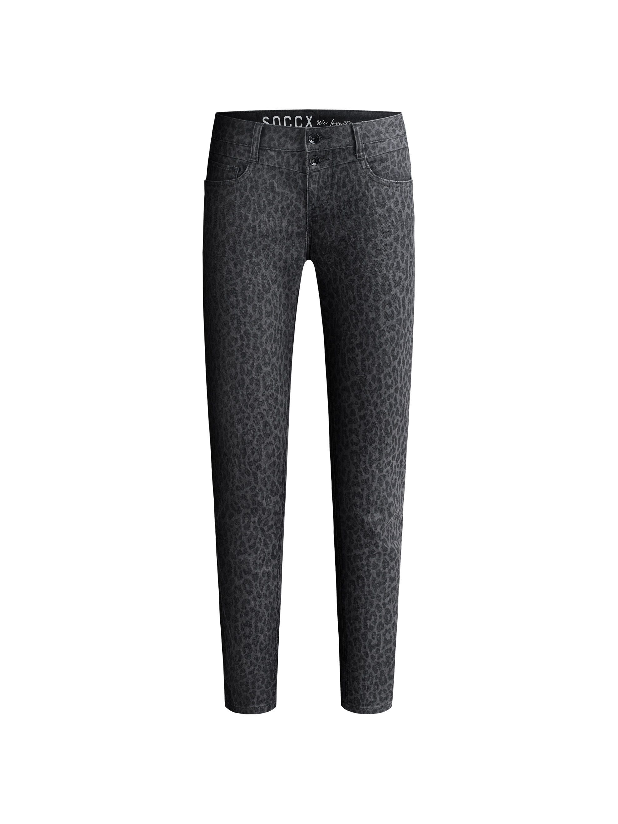 SOCCX Slim-fit-Jeans mit verkürztem Bein – Bild 2 von 5
