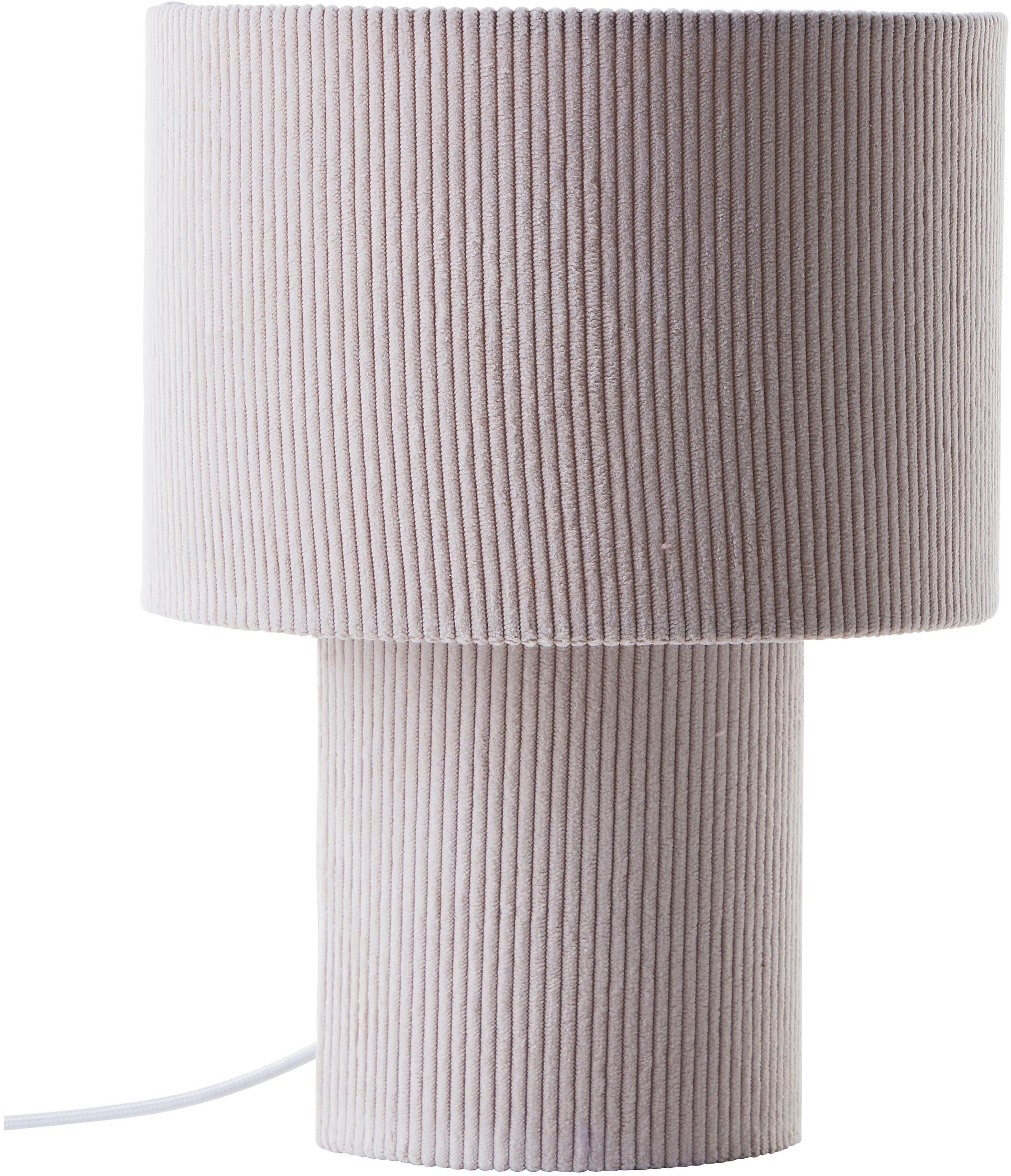 LeGer Home by Lena Gercke Tischleuchte Kathleen Cordleuchte, ohne Leuchtmit günstig online kaufen