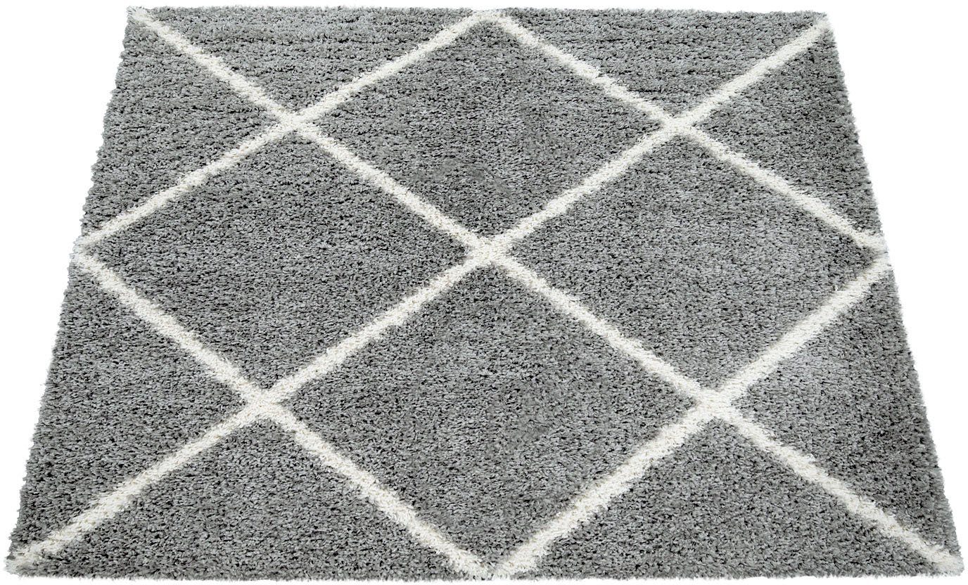 Paco Home Hochflor-Teppich Kalmar 441, rechteckig, günstig online kaufen