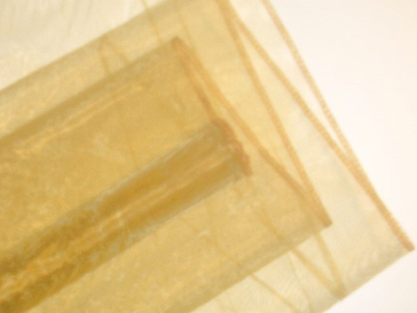 Gasper Tischläufer 1 Rolle ORGANZA, Dekostoff, Tischläufer 40cm/3m